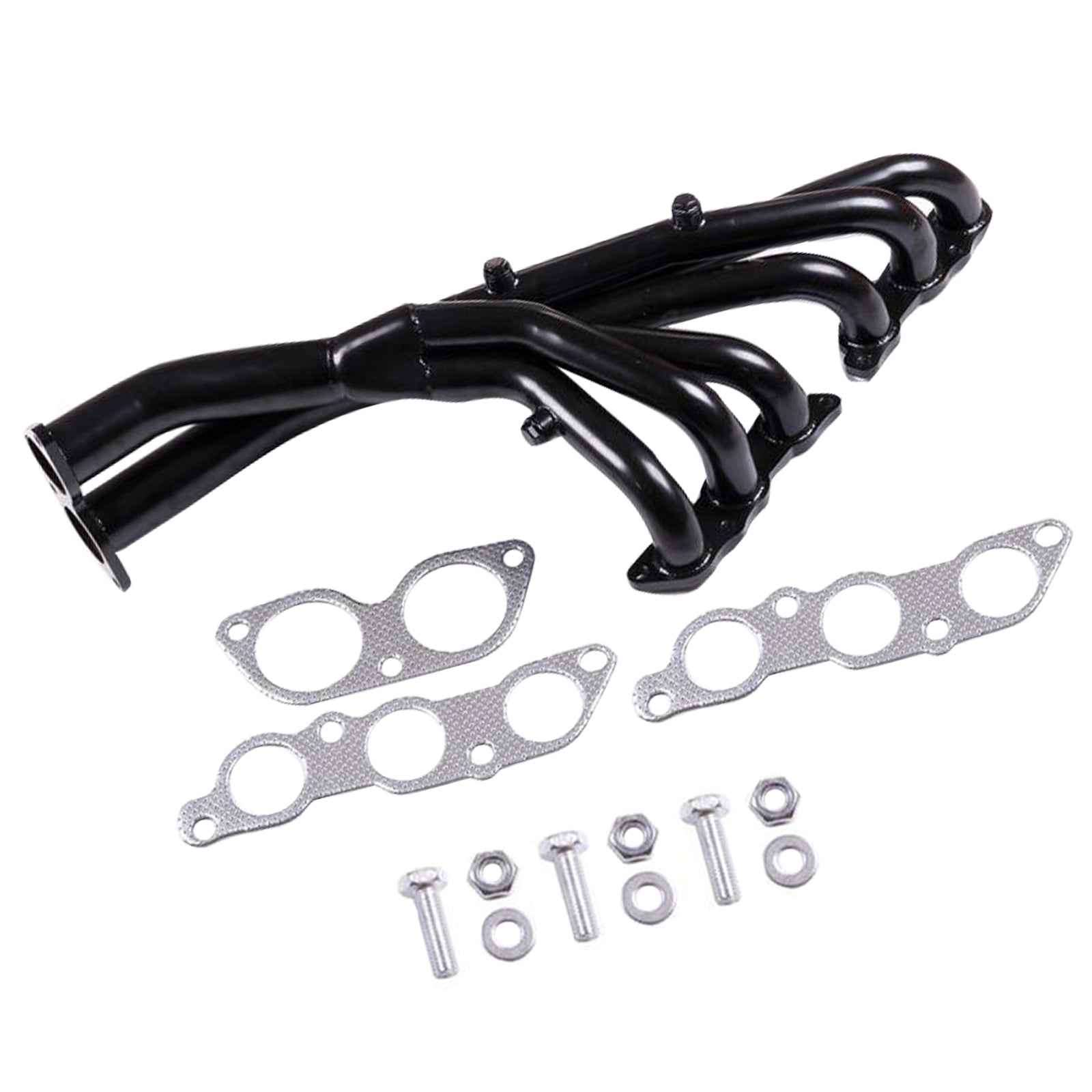 Stainless Steel Exhaust Manifold Header Fit Lexus IS300 2001-2005 3.0L Black