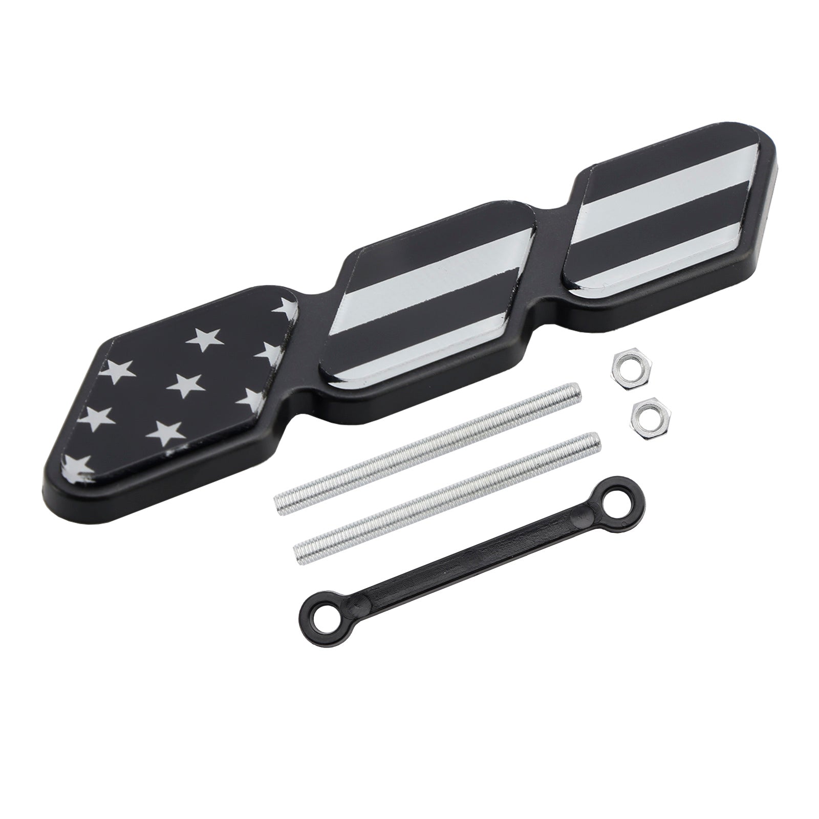 Tri-Color Grille Badge Emblem Car Accessories for Toyota Tacoma TRD Tundra RAV4