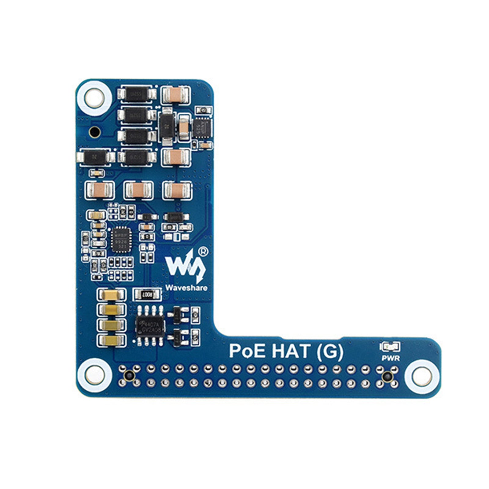 Raspberry Pi 5 Ethernet-uitbreidingskaart PoE-voedingsmodule 802.3af/at