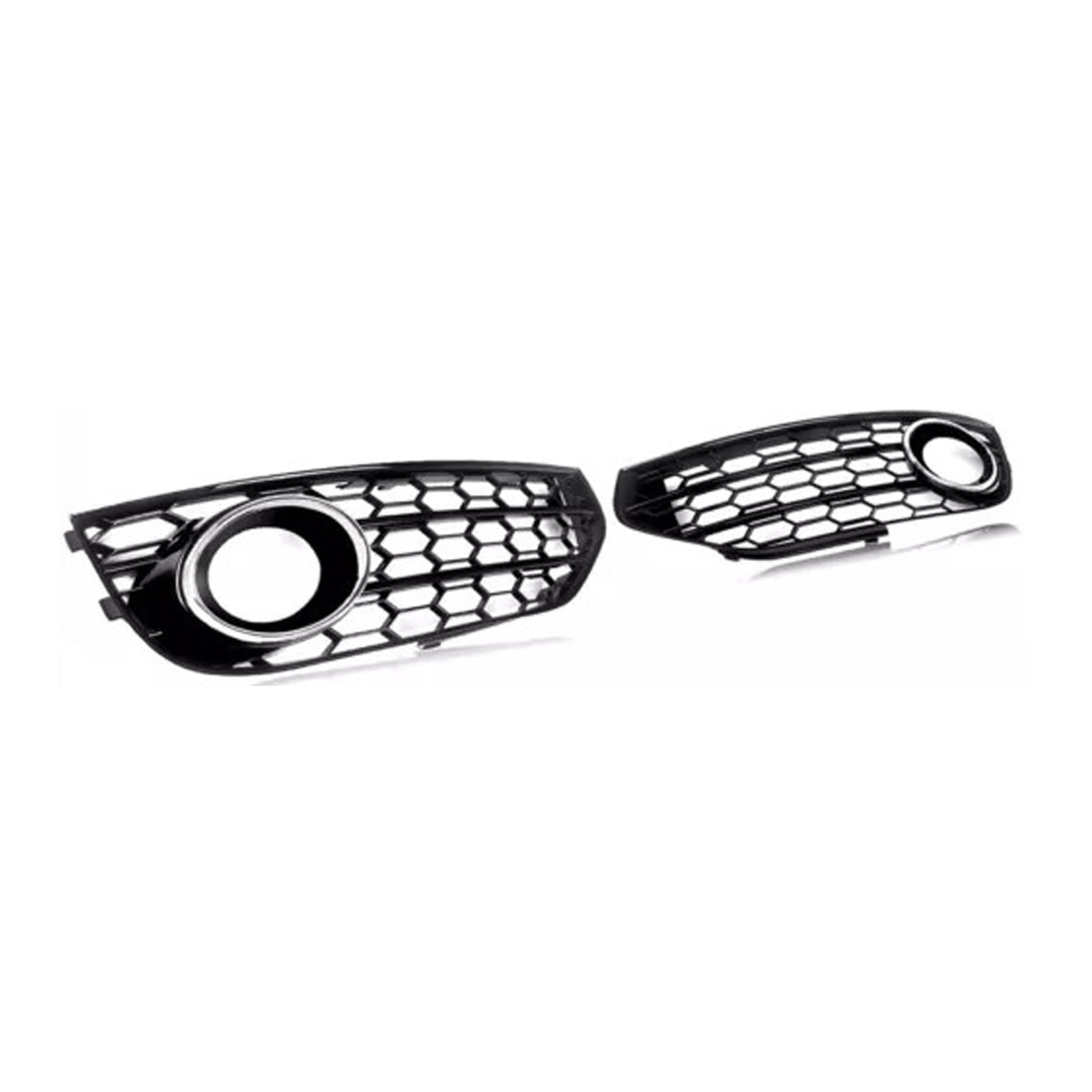 2010-2015 Audi A4 Allroad B8 Voorbumper Honingraat Mistgrille Cover Chroom