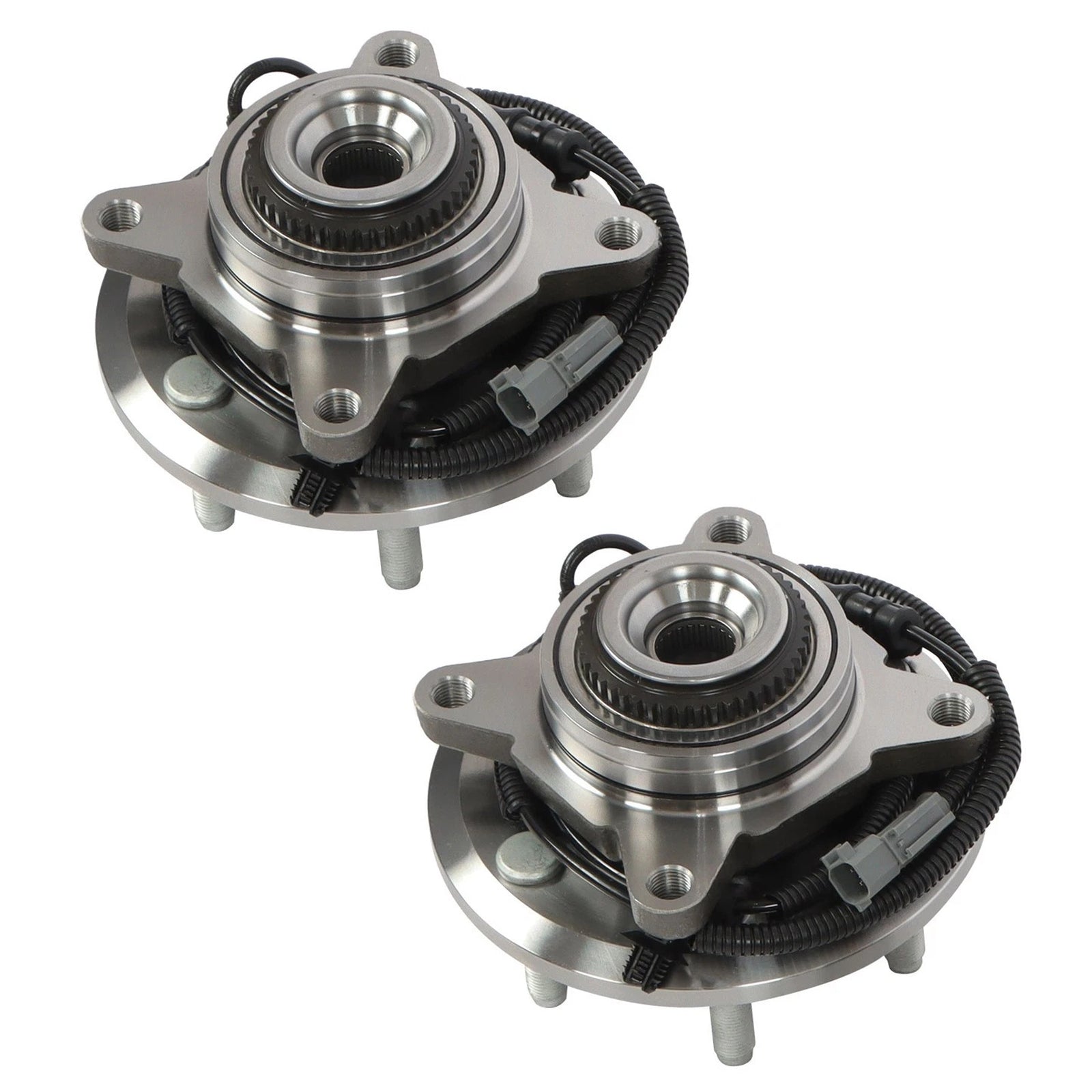 2018 - 2020 Ford F-150 4WD 2PCS Front Wheel Bearing and Hub Assembly 515177 JL3Z1104U
