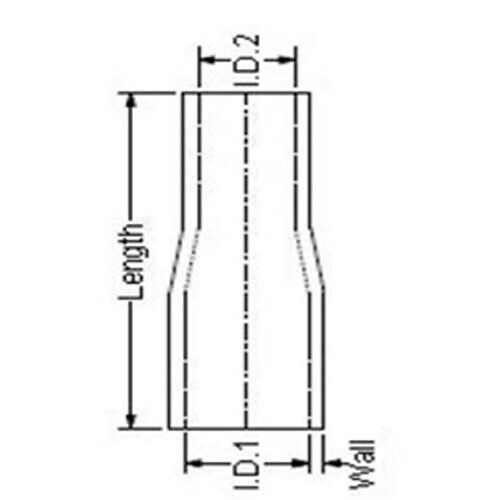 Réducteurs 0 degrés 70 76mm, tuyau en Silicone, coupleur de refroidisseur intermédiaire, admission Turbo