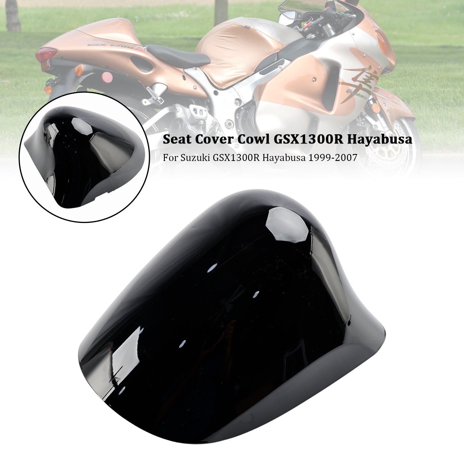 Rear Seat Fairing Cover For Suzuki GSX1300R GSX-R1300 Hayabusa 1999-2007