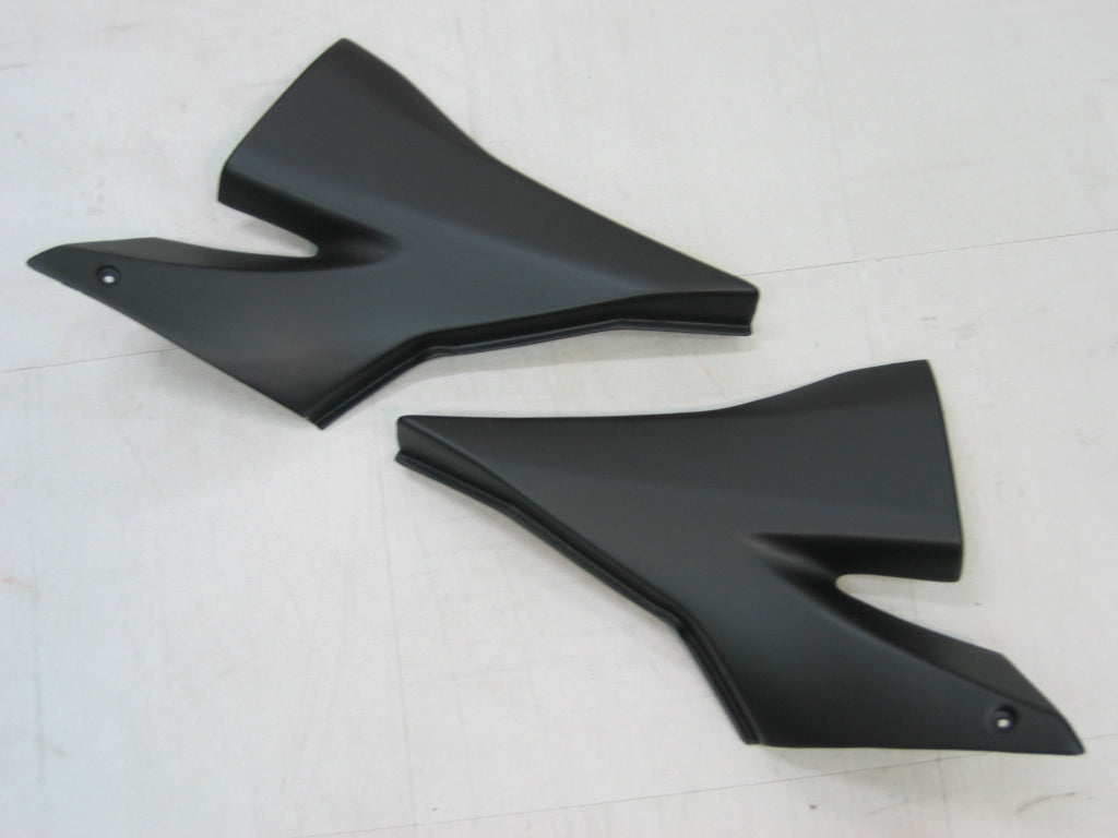 2004-2005 Kawasaki ZX 10R Silver Black Racing Fairings Generic