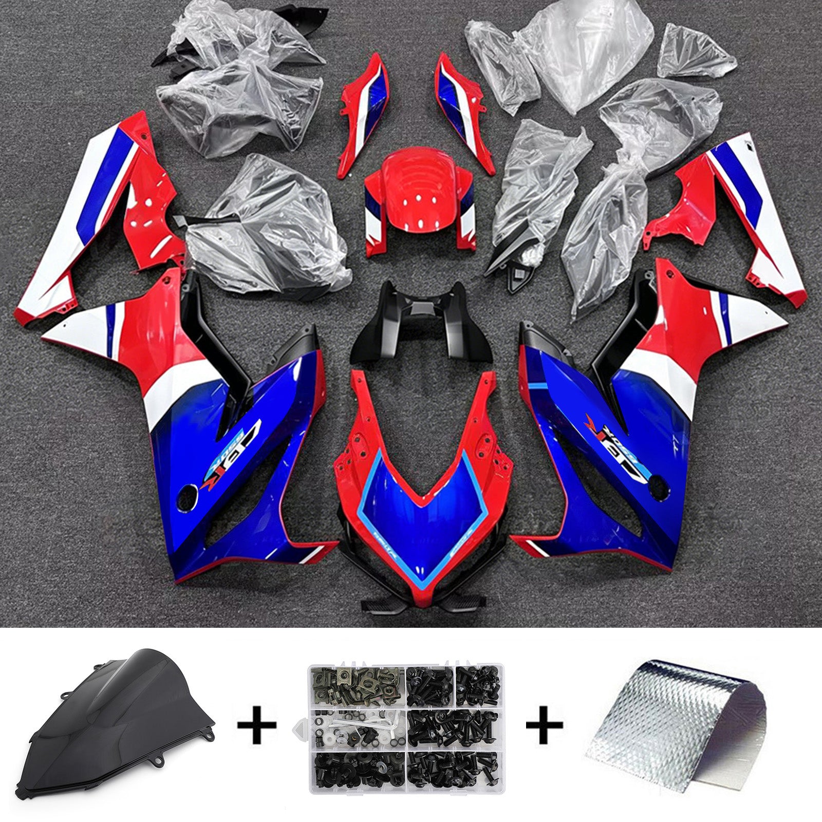 Injection Fairing Kit Bodywork Plastic ABS For Honda CBR650R 2019-2020