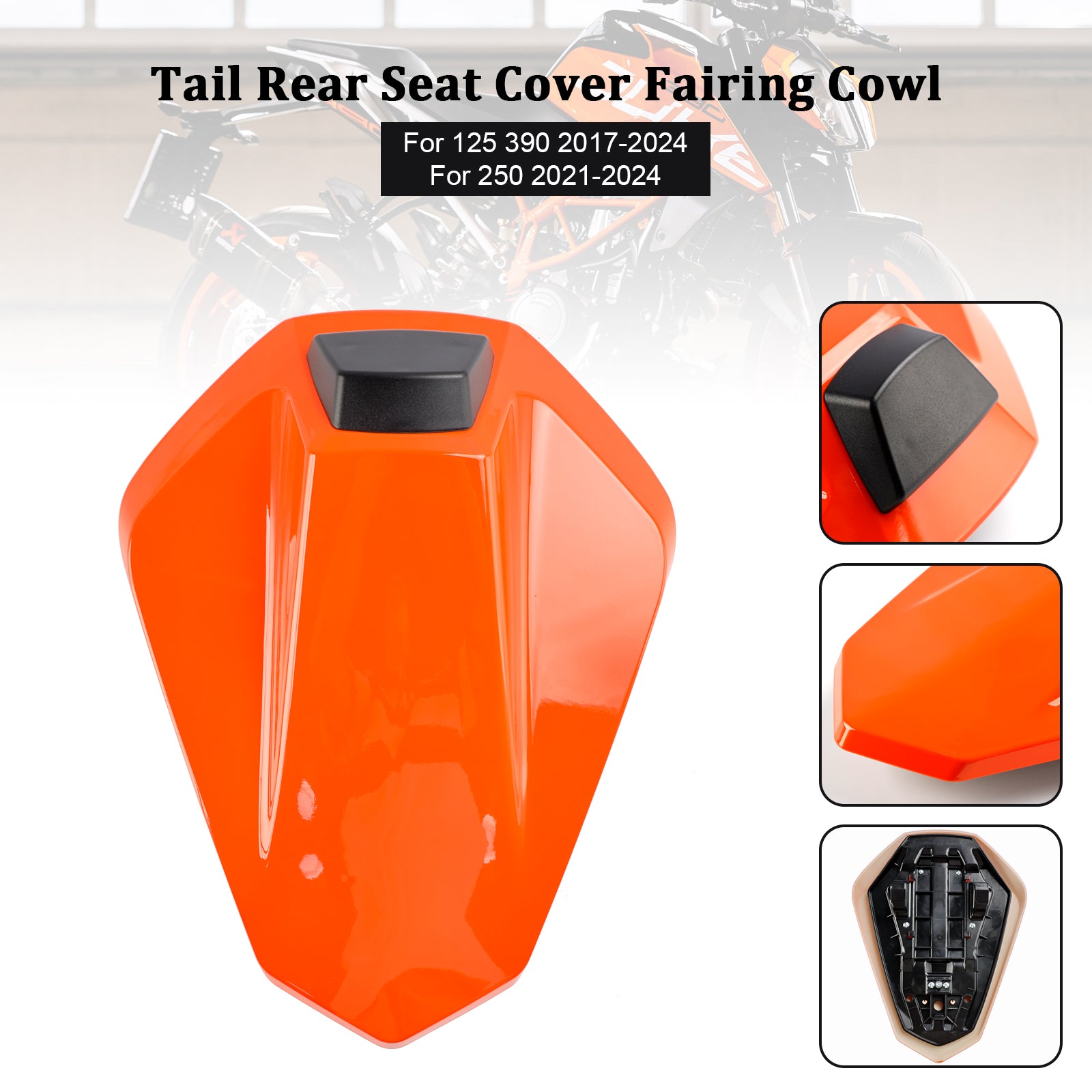 2017-2024 125 250 390 Tail Rear Seat Cover Fairing Cowl