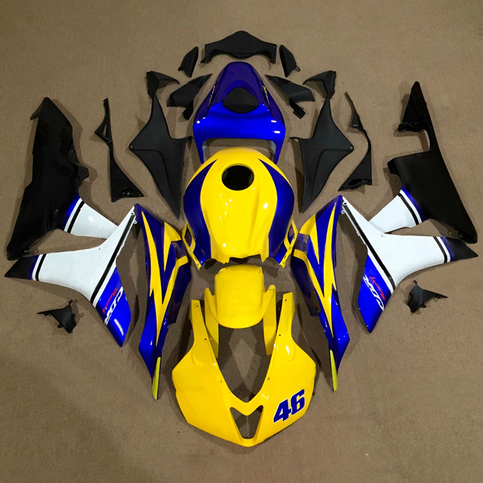 Injection Fairing Kit Bodywork Plastic ABS For Honda CBR600RR 2007-2008 F5