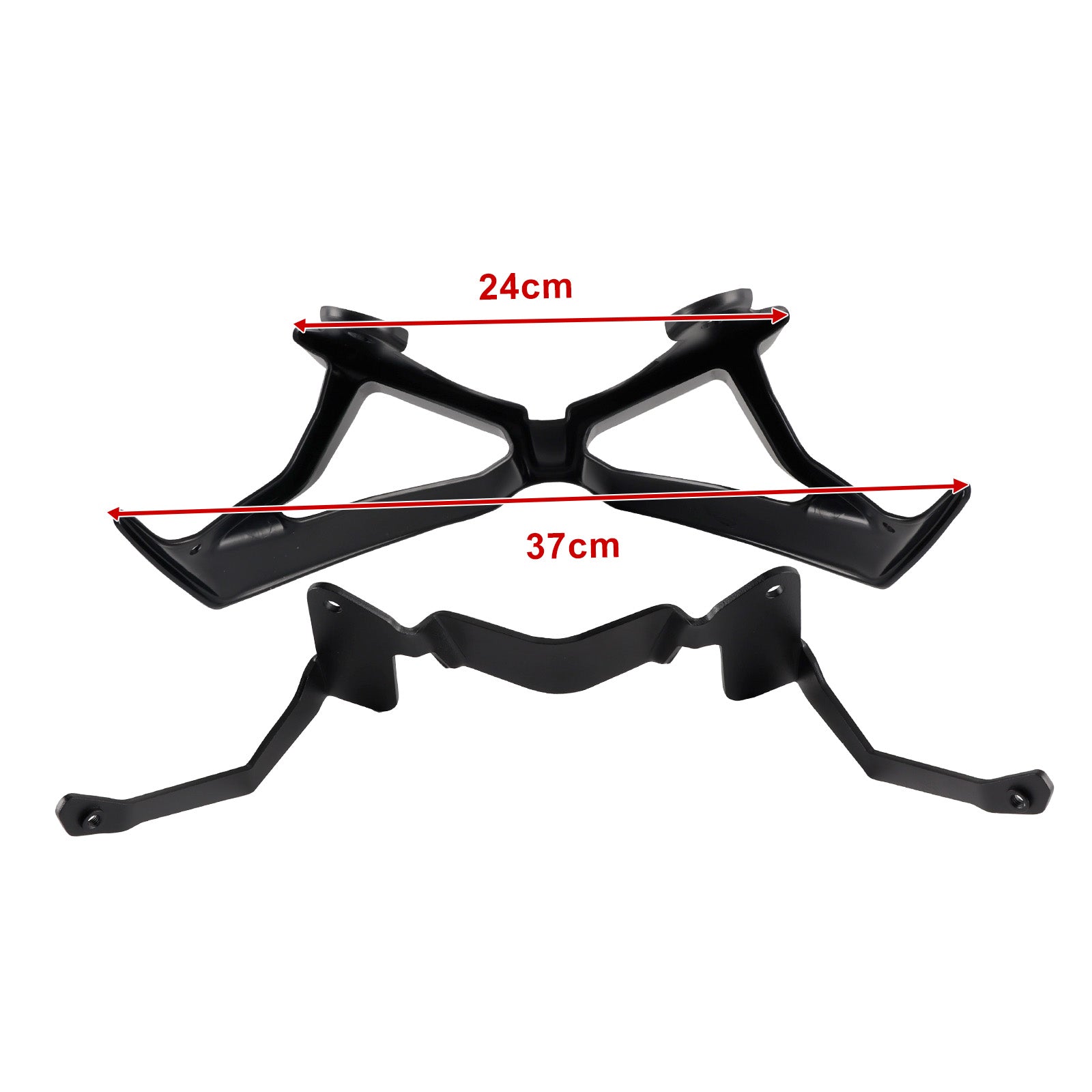 Aerodinámica del carenado de la aleta del faro delantero para Yamaha MT-09 2017-2020
