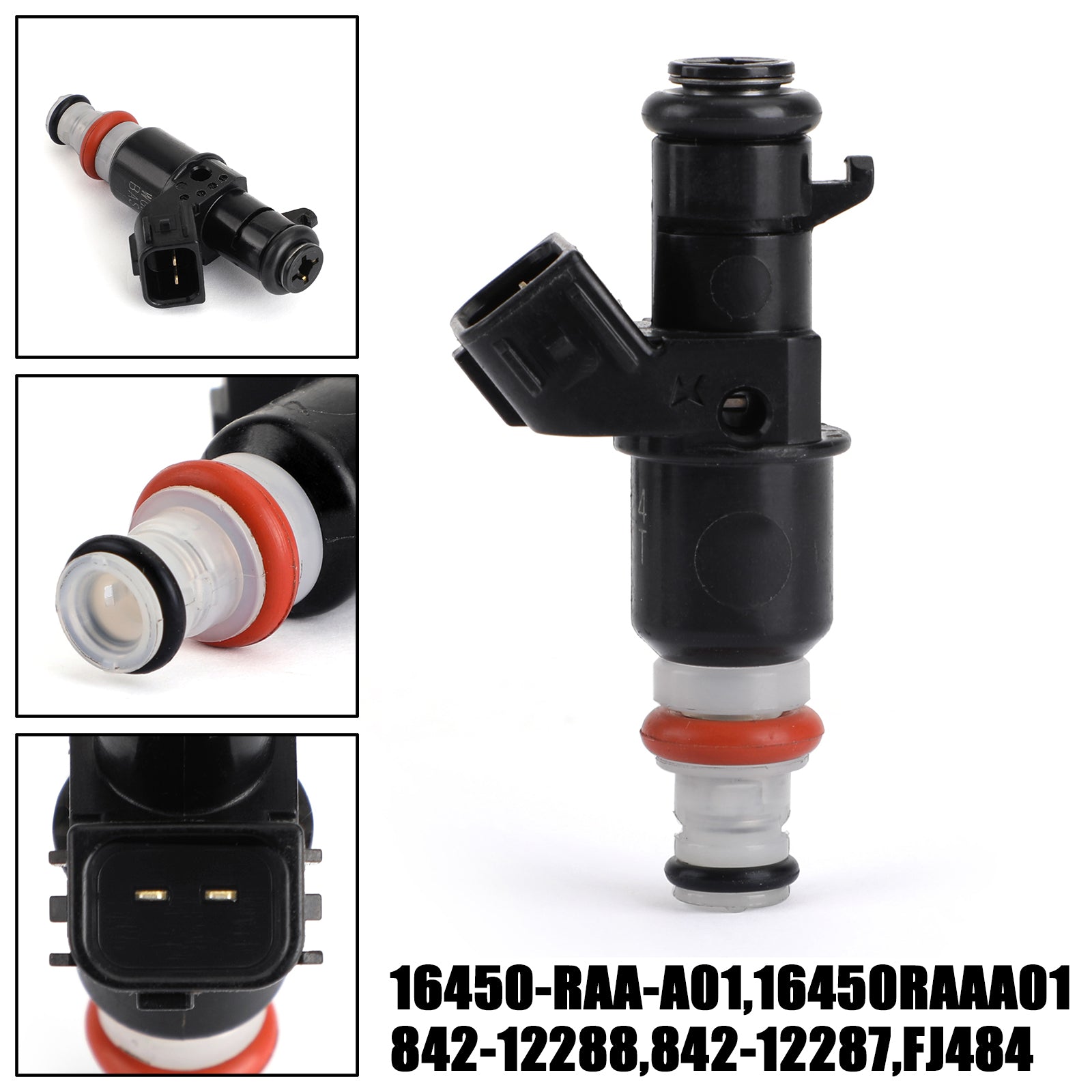 1 STKS Brandstofinjector Voor 2003-2007 Honda Accord 2.4L 16450RAAA01 16450-RAA-A01 FJ484 842-12287 842-12288