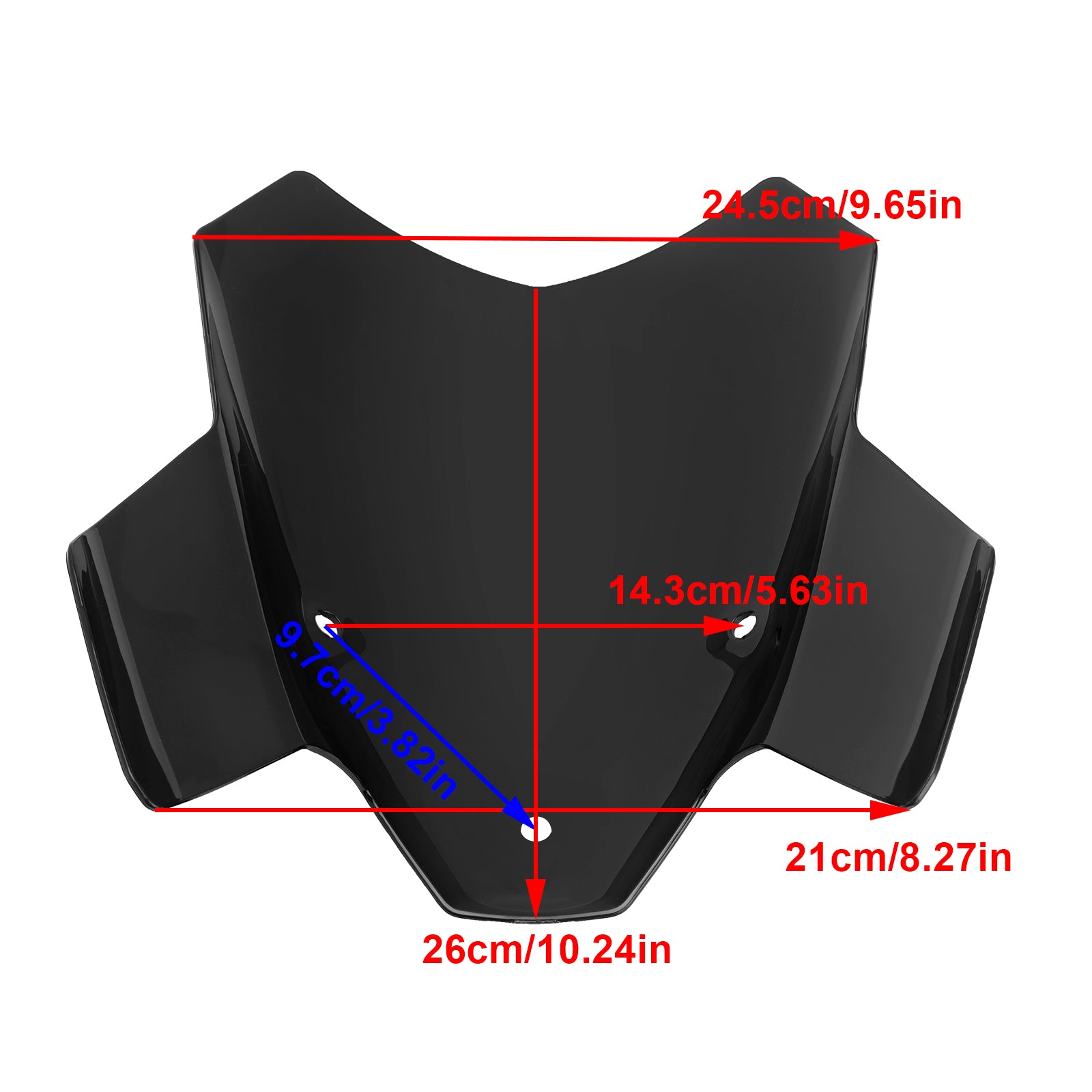 2021-2022 BMW S1000R cubierta del parabrisas del faro parabrisas