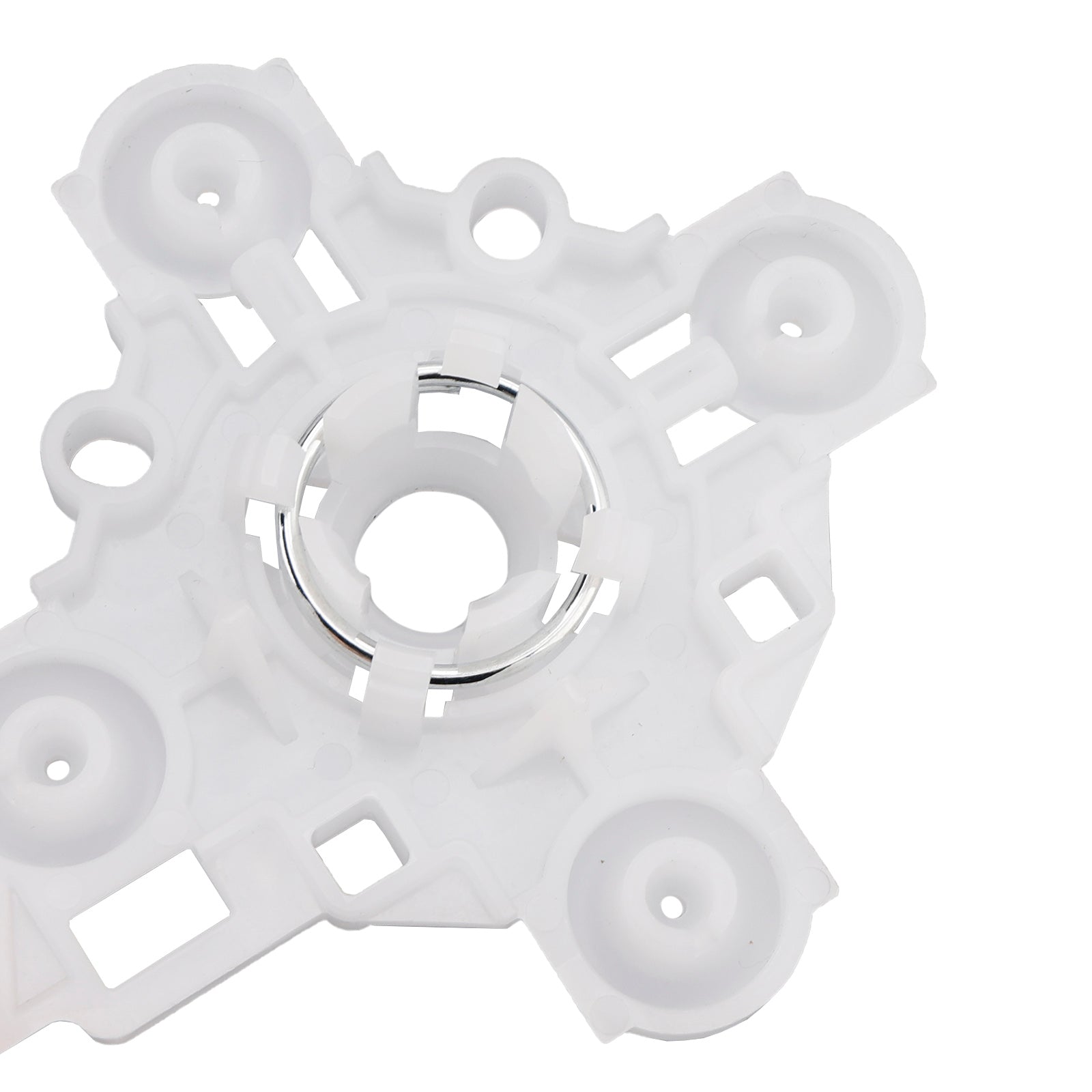 Right Car Side Mirror Glass Lens White Plastic Bracket Clip Holder for Honda
