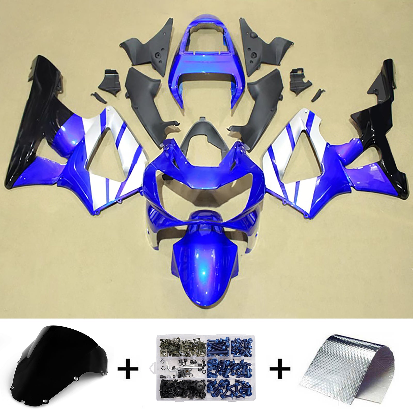 Injection Fairing Kit Bodywork Plastic ABS For Honda CBR929RR 2000-2001