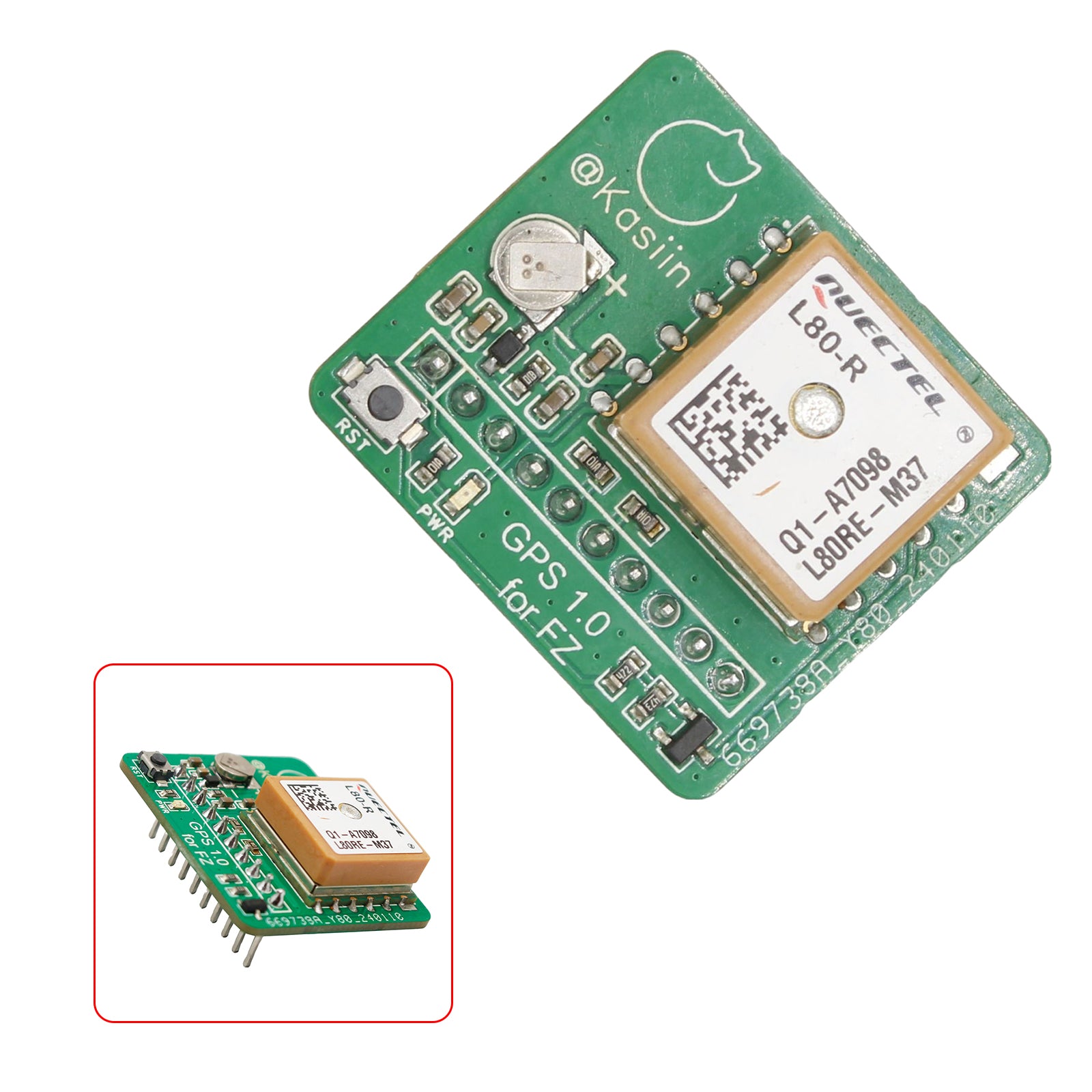 Le nouveau module GPS utilise le micrologiciel déchaîné du module intégré à l'antenne