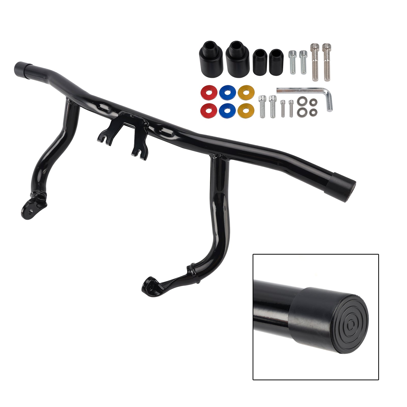 2024-2025 Road Glides Street Glide Road Glide FLHT FLHX Motorbeschermer Crash Bar Framebeschermer Bumper Zwart