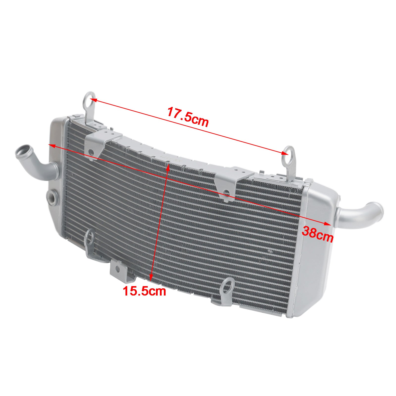 Refroidisseur de radiateur en aluminium, pour Yamaha Tmax530 17-19 t-max 560 20-23, argent