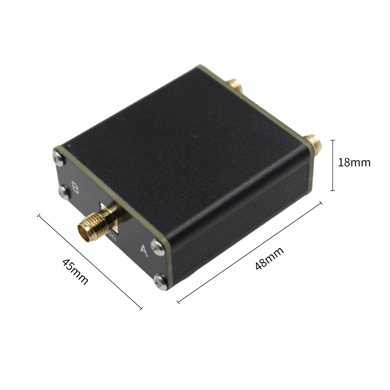 10W 1-op-2 antenneschakelaar RF-schakelaar Hoogfrequente schakelaar Handmatige schakelaar