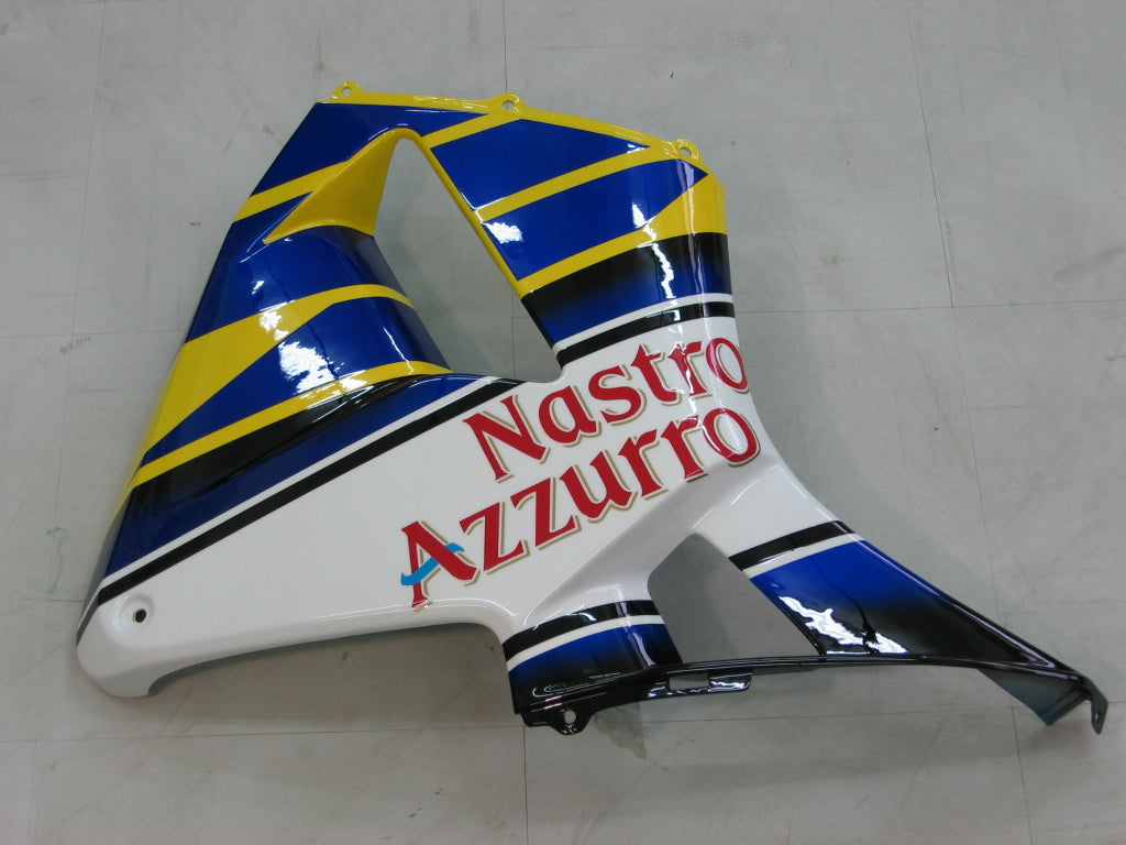 2005-2006 Honda CBR 600 RR Yellow No.46 Azzurro Racing Fairings Generic