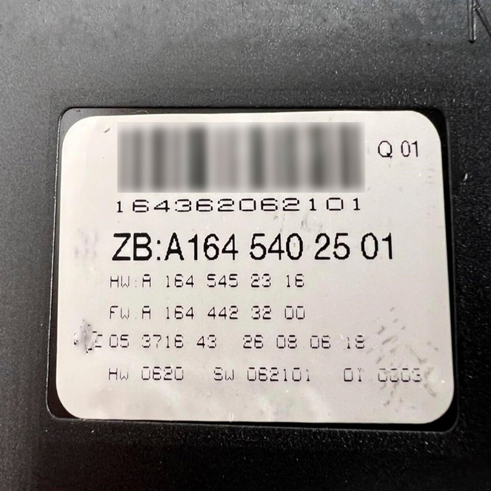 2006-2013 Mercedes Benz W164 ML63 AMG GL450 ML550 Front Sam Control Module 1645402501