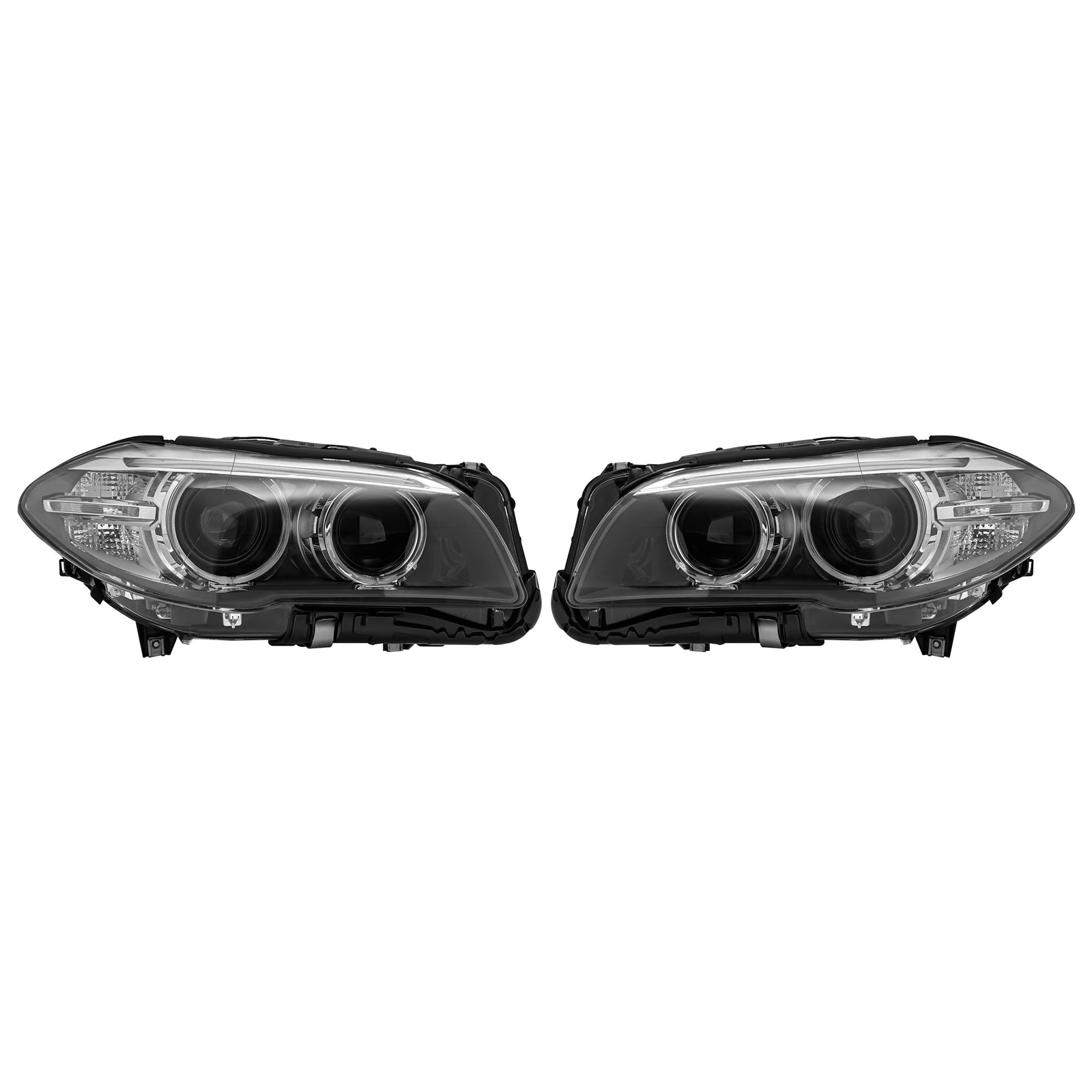 Front Left+Right HID Xenon Headlight W/o AFS For BMW 5Series 528i 535i 2014-2017