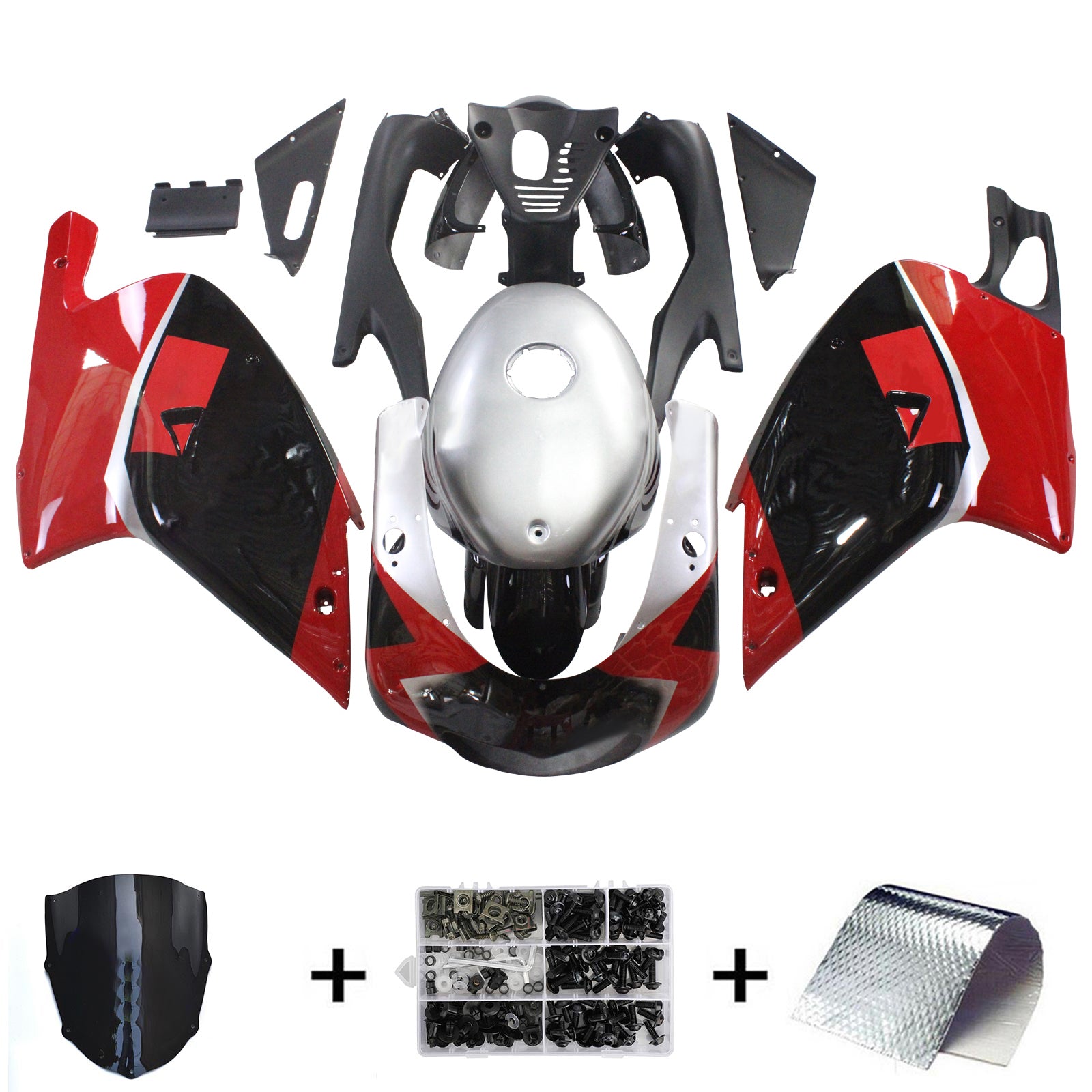 Injection Fairing Kit Bodywork Plastic ABS fit For Aprilia RS125 2000-2005