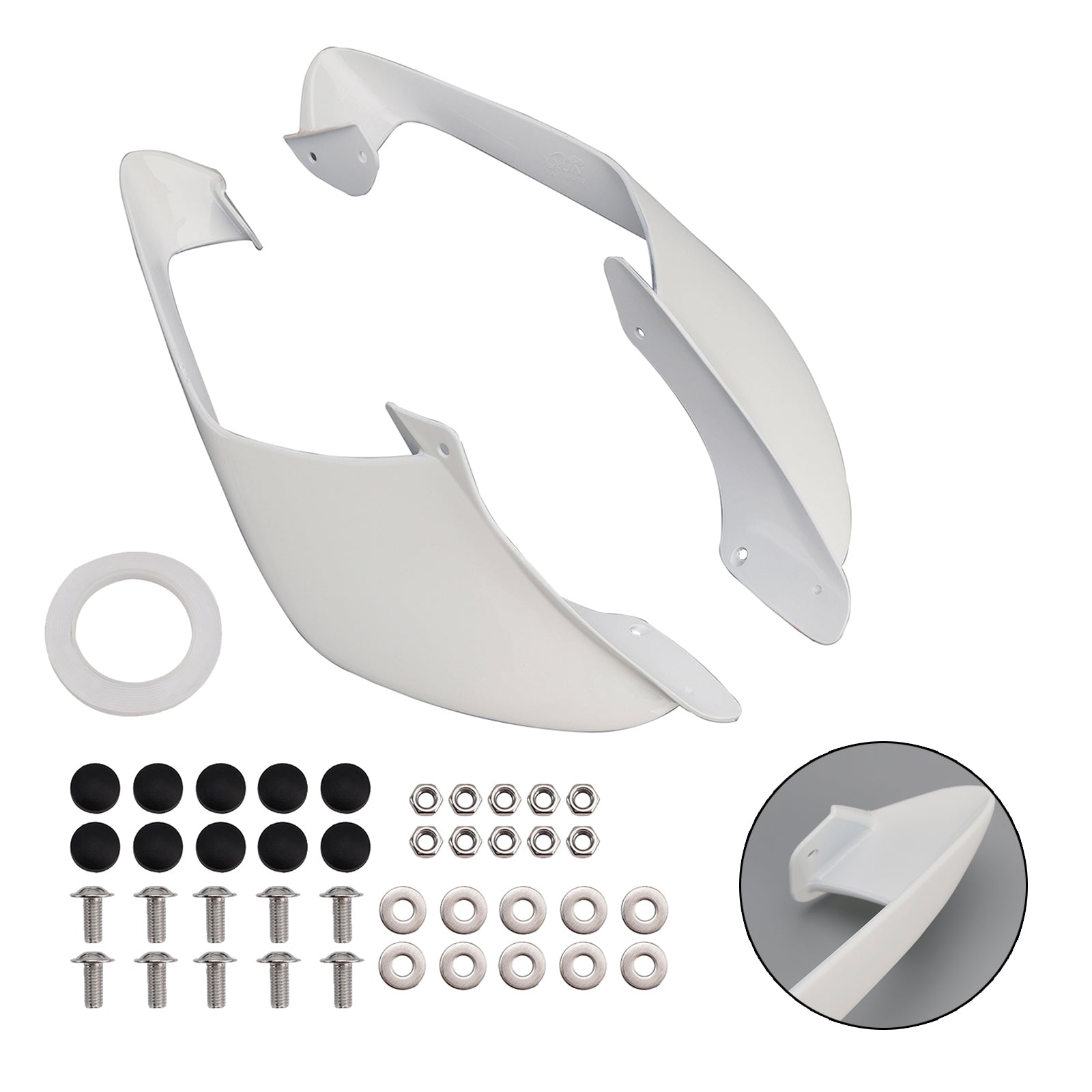 2021-2024 Yamaha YZF R1 R1M ailes latérales avant ailes becquet carénage
