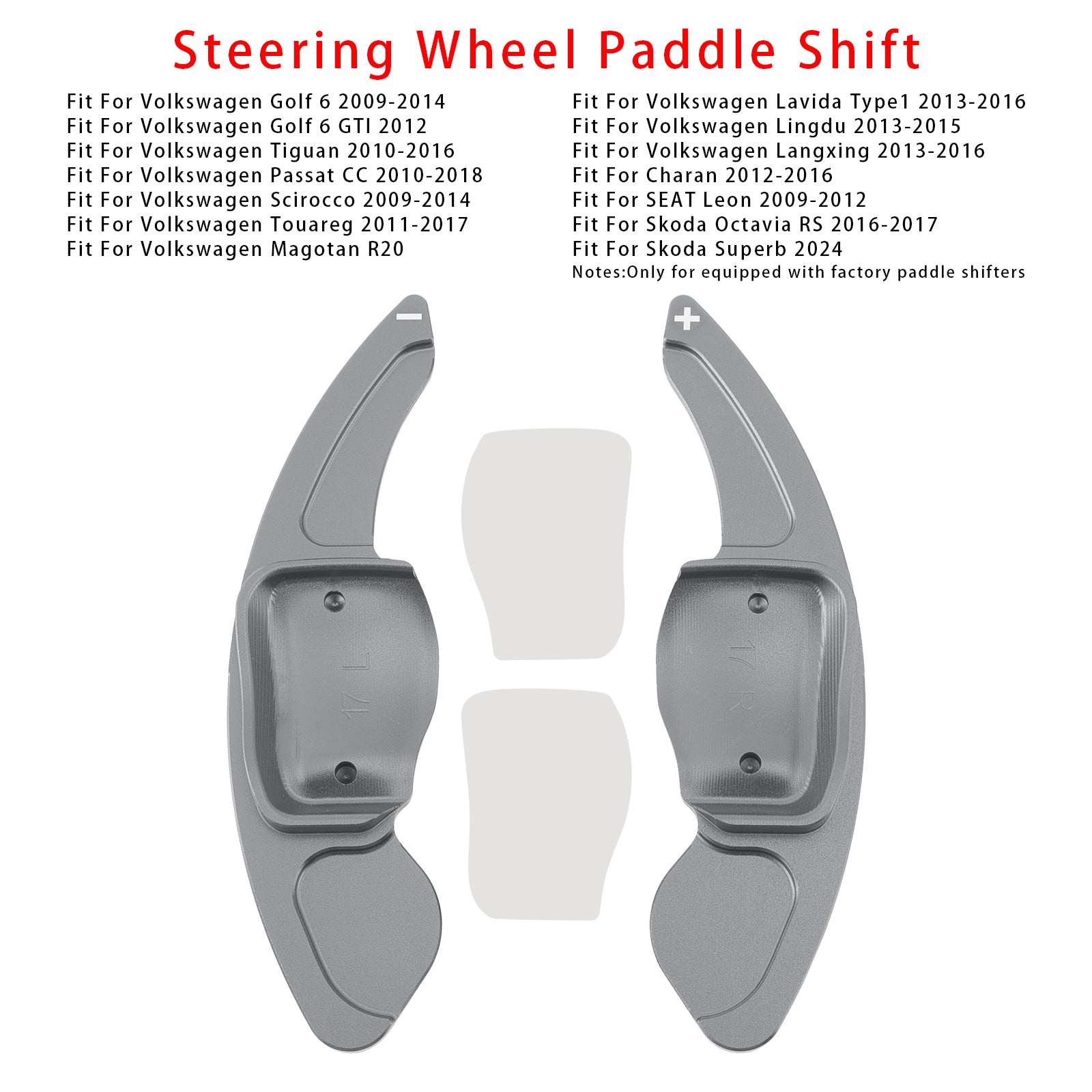 Extension de paletteur de volant pour le siège VW Scirocco