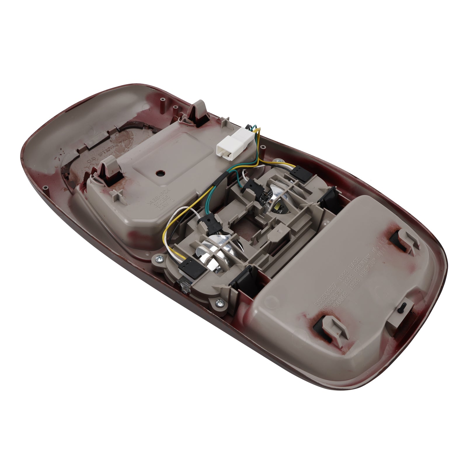 Front LED Overhead Console Peach wood För Dodge Ram 1500 2500 3500 98-02