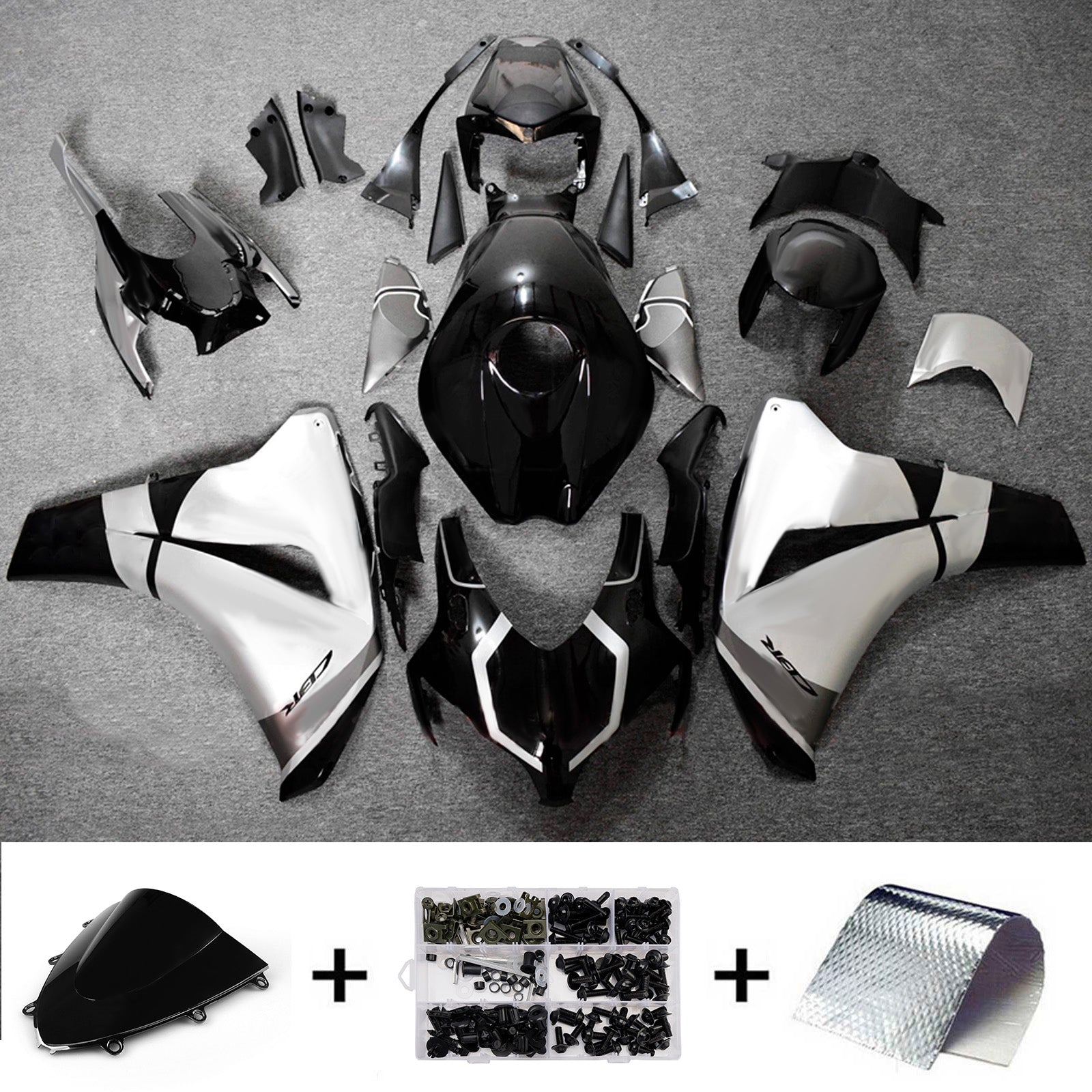 Injection Fairing Kit Bodywork Plastic ABS For Honda CBR1000RR 2008-2011
