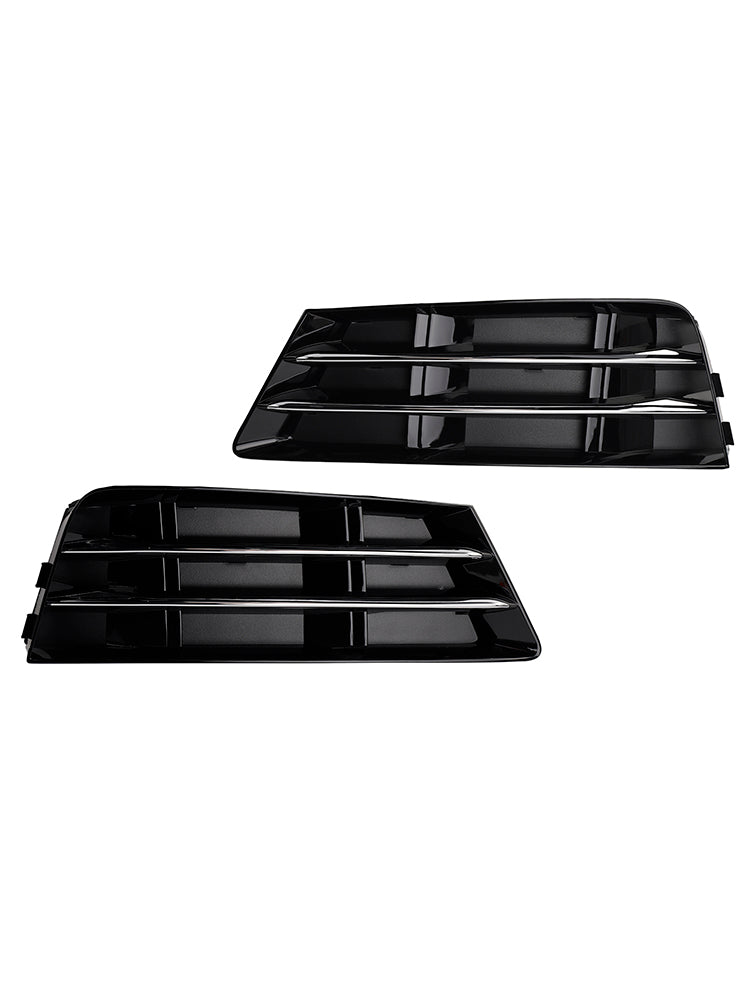 2016-2018 AUDI A4 B9 2 STUKS Mistlamp Grille Onderste Bumper Grill