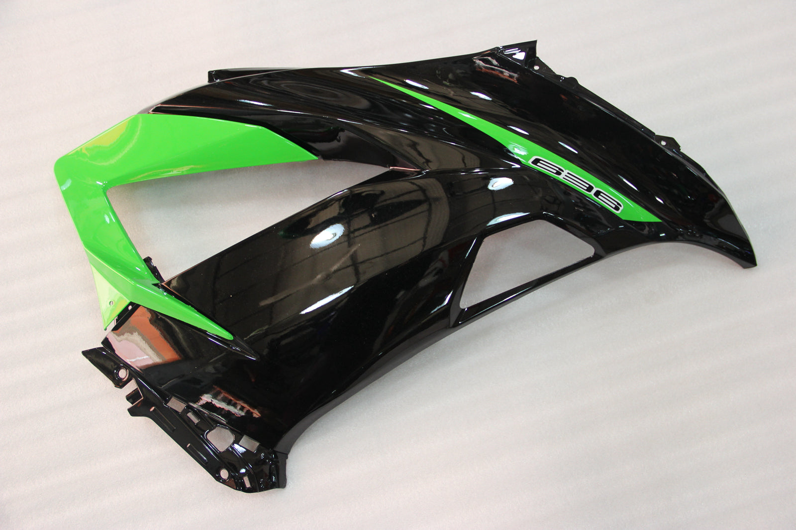 2013-2018 Kawasaki ZX6R 636 Fairings Green Black Ninja Racing Generic