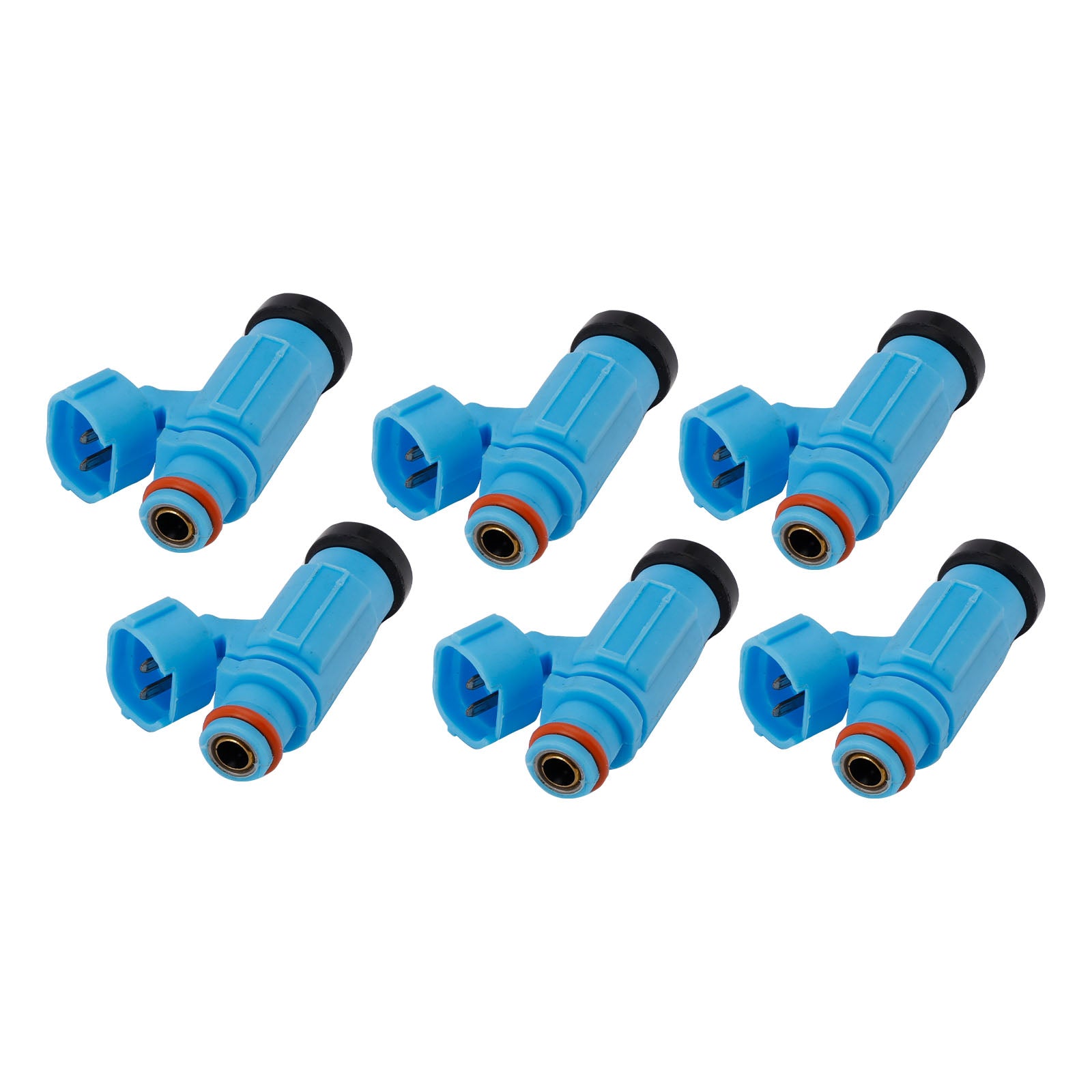6PC Fuel Injectors 15710-93J00 For Suzuki Outboard 200HP 225HP 250HP
