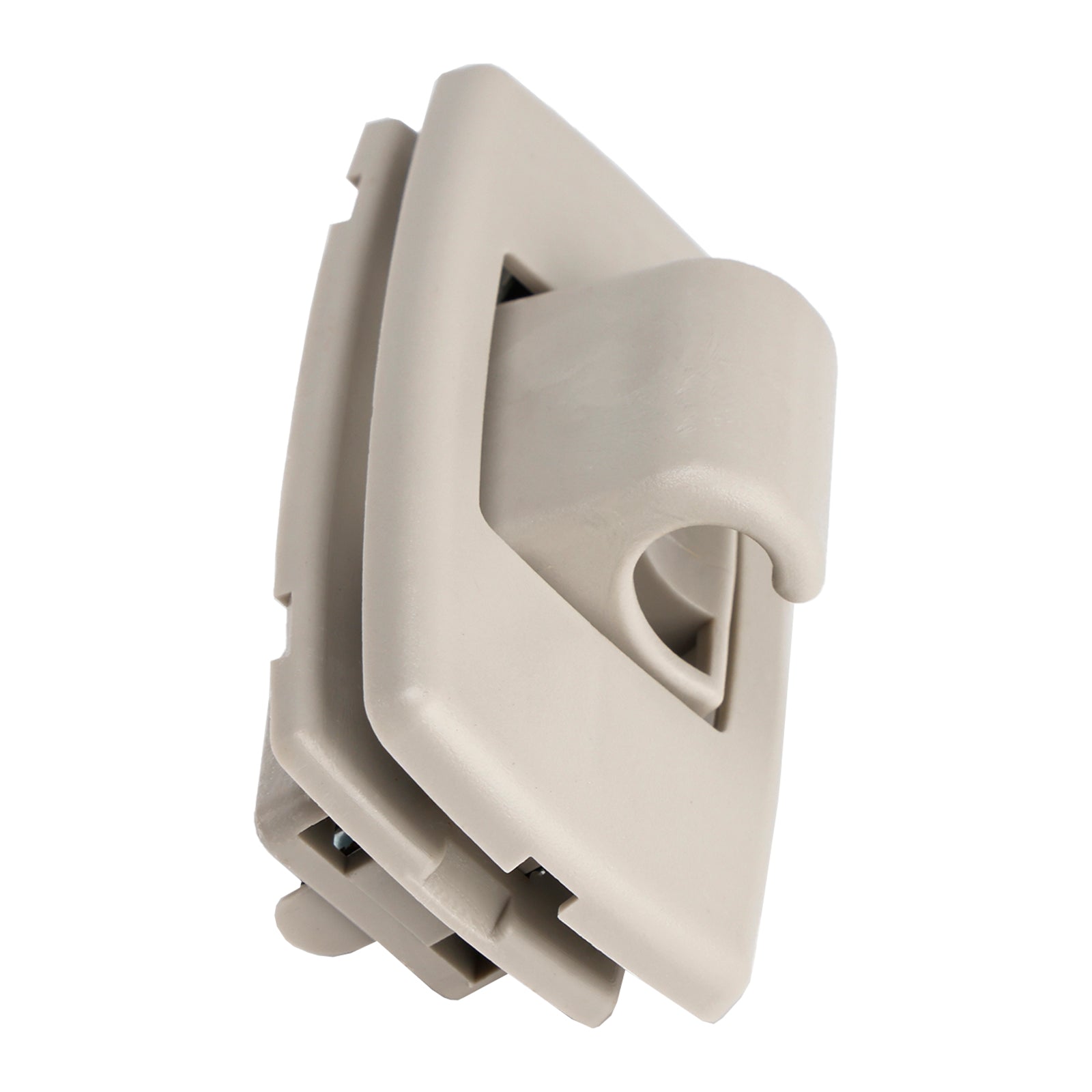 2x Grijze zonneklepcliphaakhouder voor Mercedes Benz C-klasse W205 S205 15-19