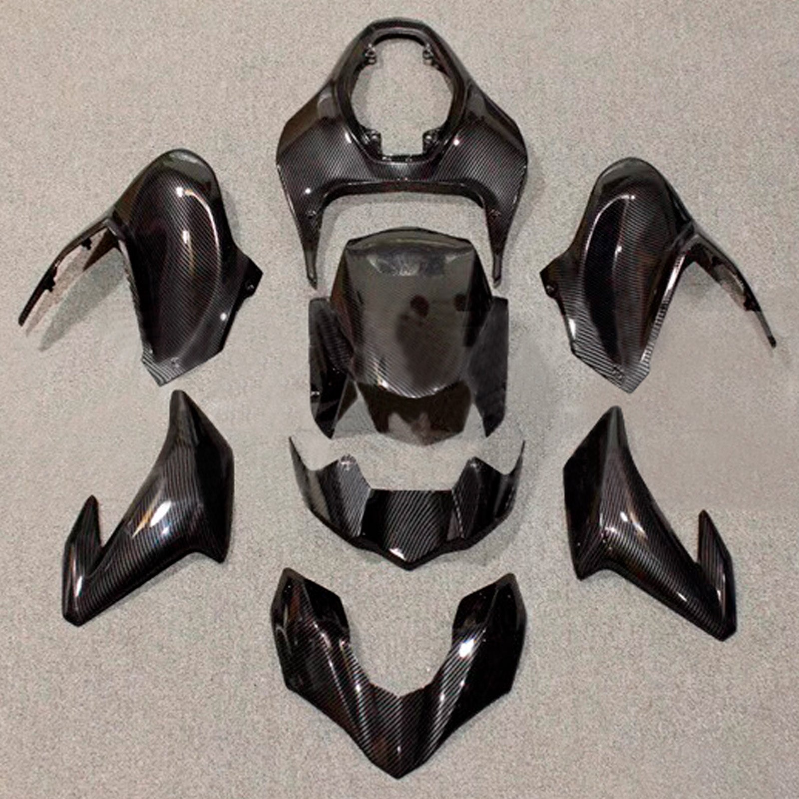 Injection Fairing Kit Bodywork Plastic ABS fit For Kawasaki Z900 2017-2019