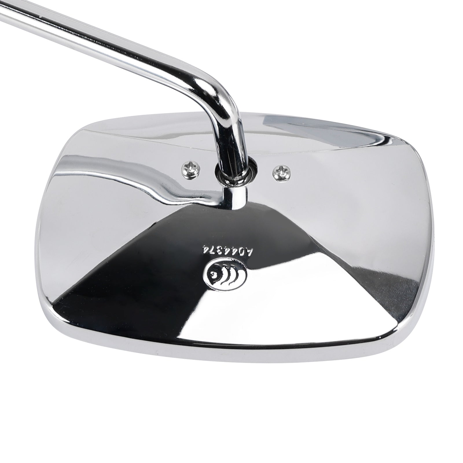 Chrome 10mm Rearview Mirror Set For Piaggio Beverly 125 250 2004 2005 06 07 08