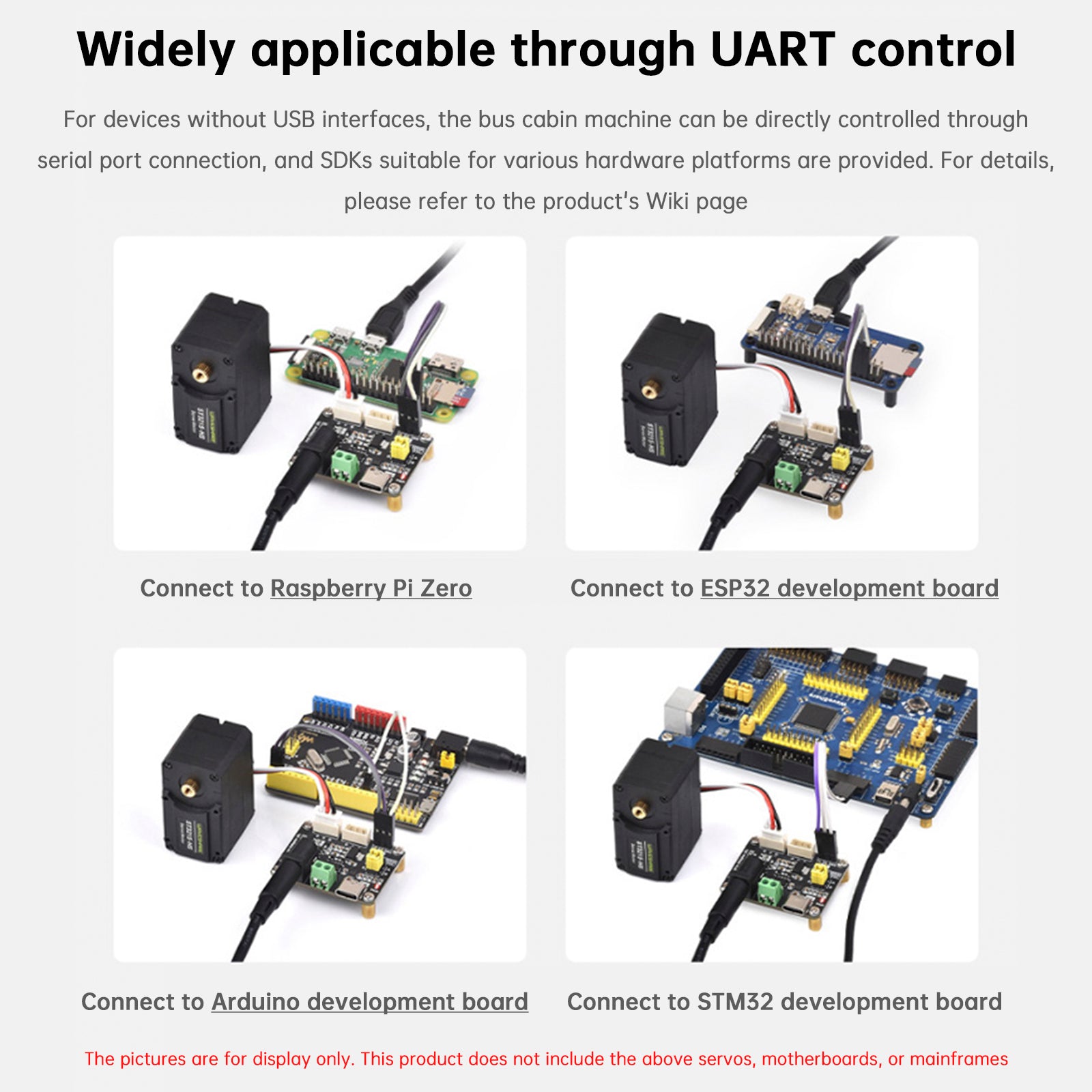 Raspberry Pi Seriële Bus Servo Driver Board Module USB/UART Communicatie ESP32