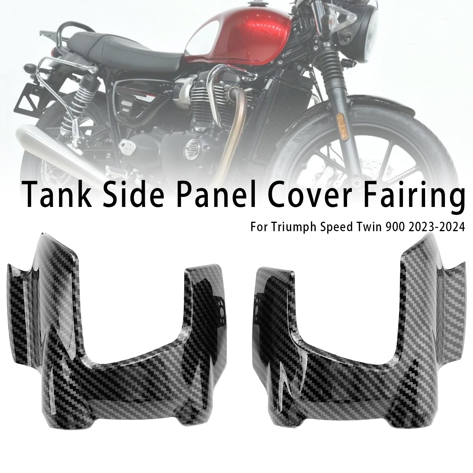 Tank Side Cover Panel Fairing Cowl For Speed Twin 900 2023-2024