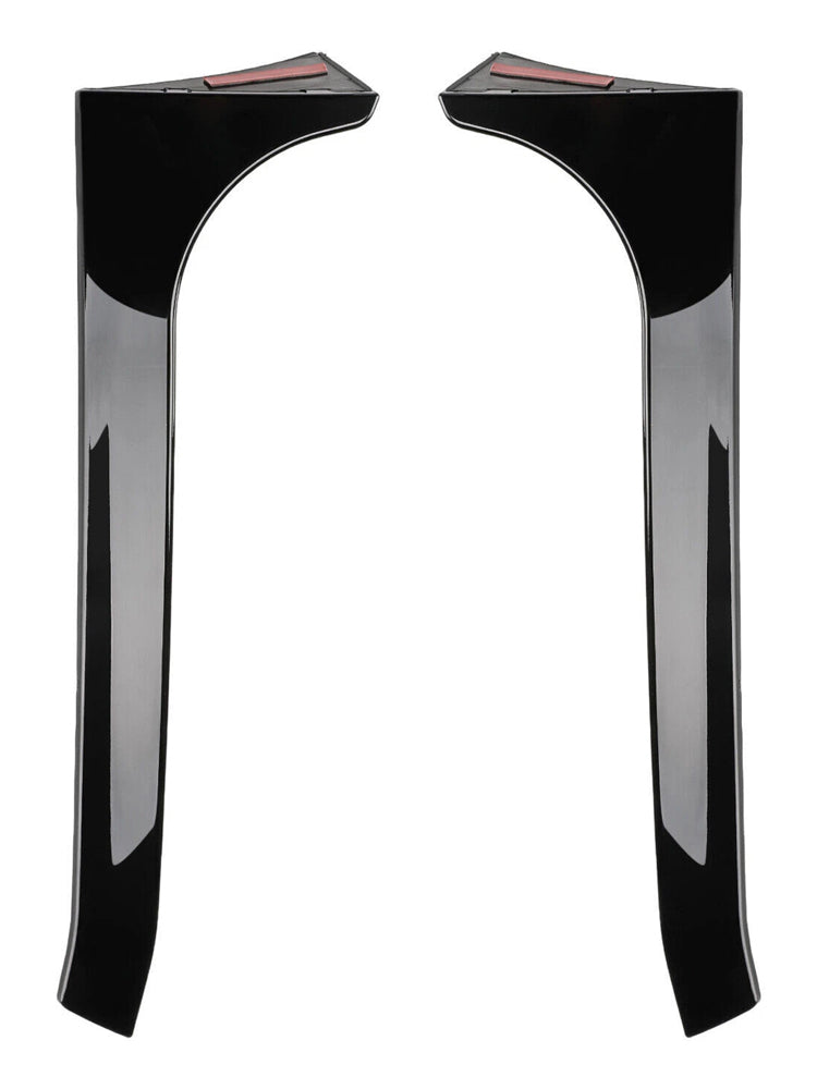 2008-2013 VW Golf MK6 GTI Glanzend zwart paar achterruitvleugelspoiler