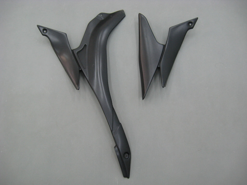 2007-2008 Kawasaki ZX6R ZX636 Fairings Black Ninja Racing Generic