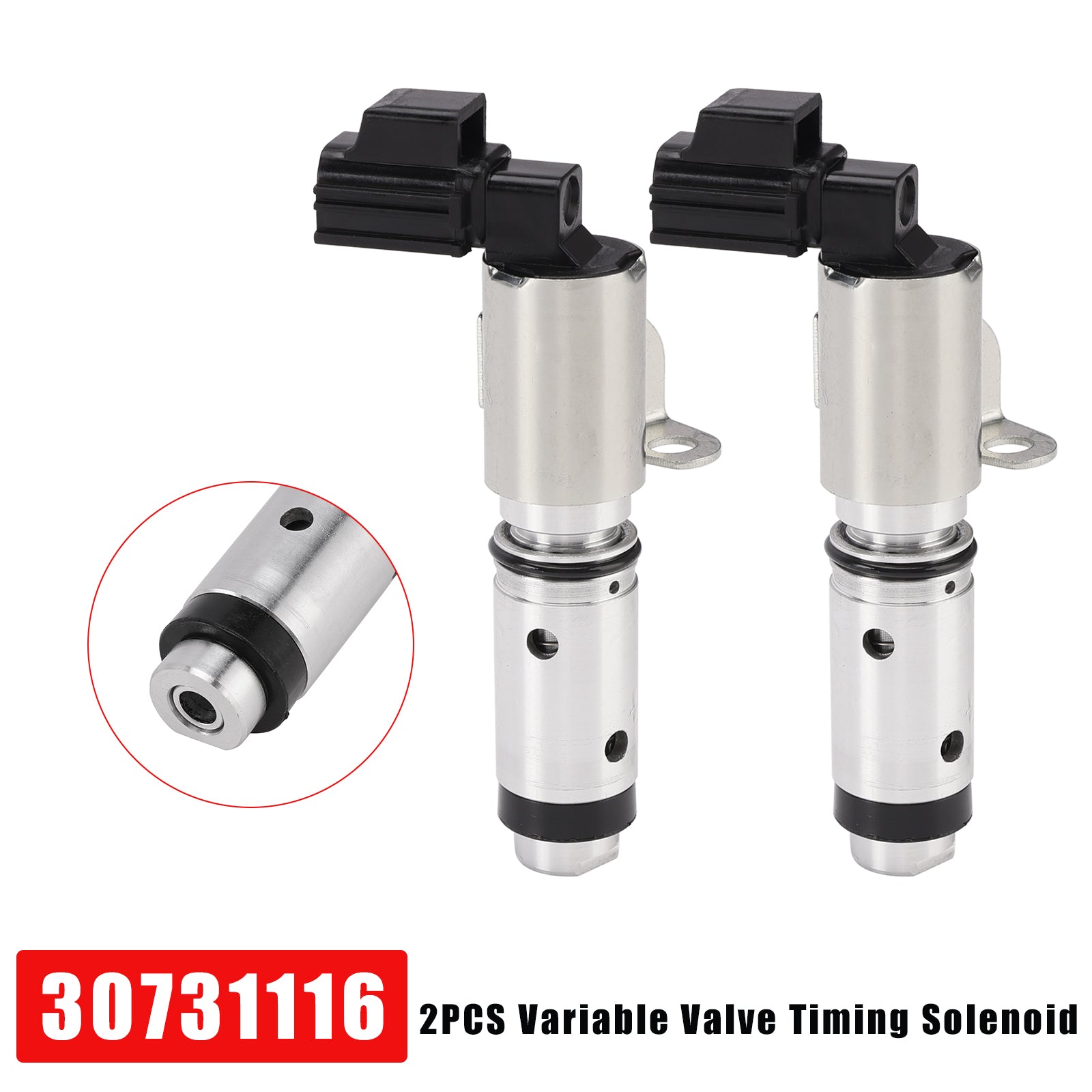 2PCS Variable Valve Timing Solenoid 30731116 for Volvo S60 S80 V60 V70 3.0L