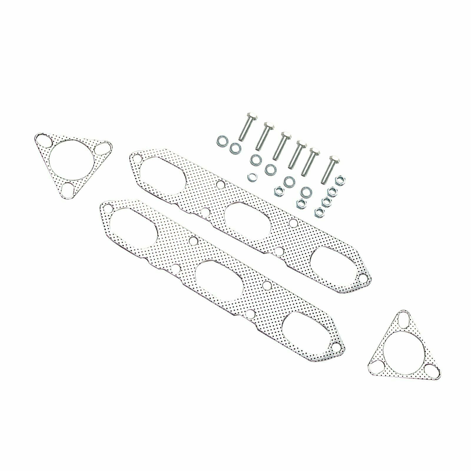 Coletor de escape de aço inoxidável compatível com Porsche Boxster 986 2.5L & 2.7L 1997-2004