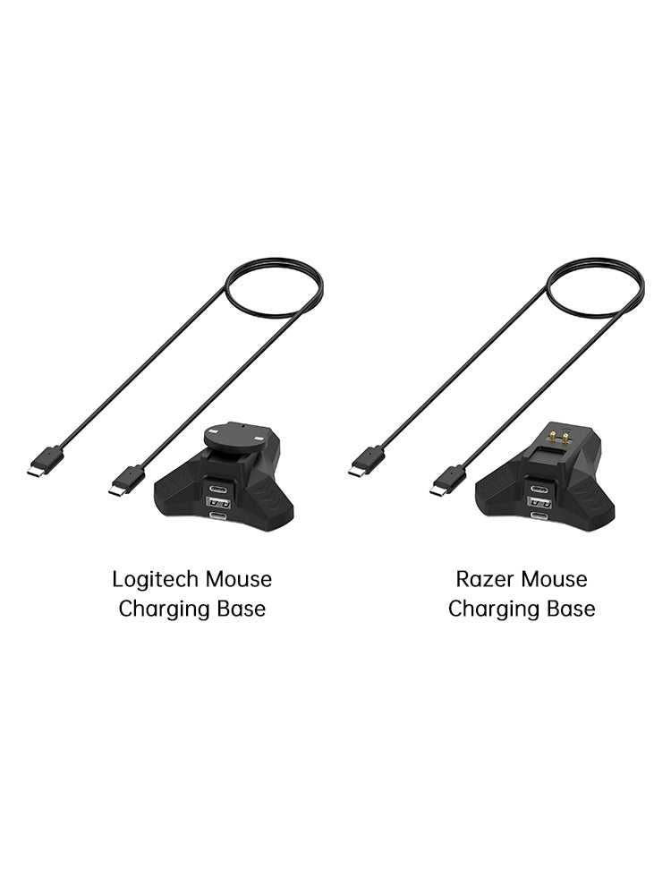 Wireless Mouse Charging Base Dock Charger for Logitech G903 GPW 3/4 Razer V2pro