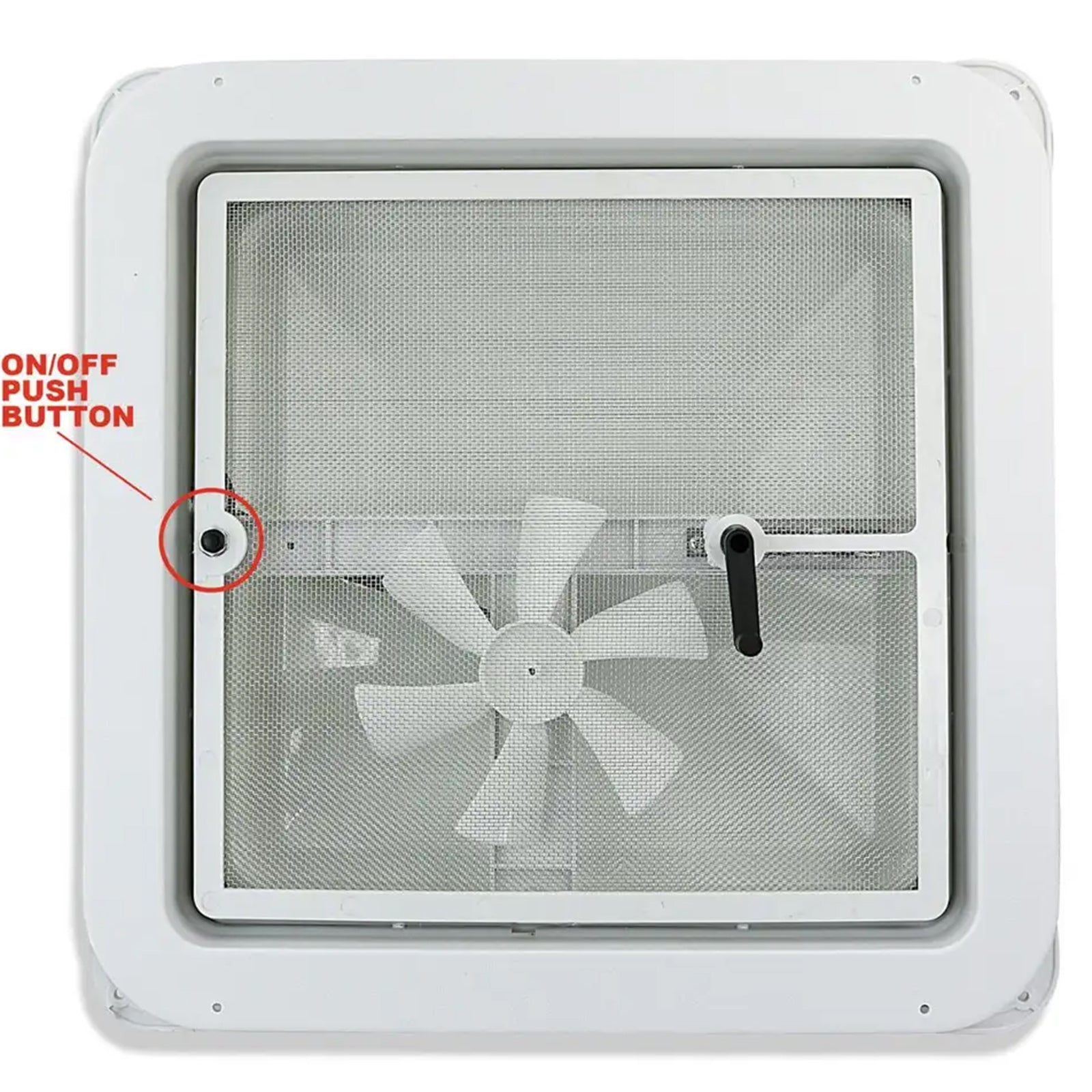 14" Caravan Dakraam Dakventilatie Afstandsbediening Camper Camper RV Afzuigventilator