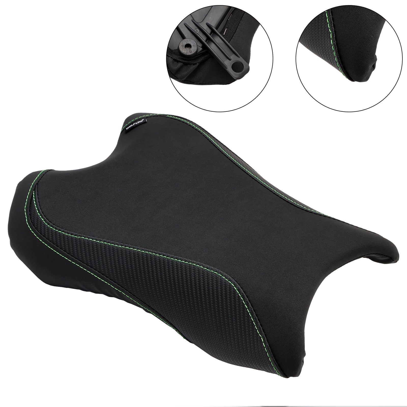 2021-2023 Kawasaki Zx-10R/Rr Coussin de conducteur de siège avant Raider en polyuréthane