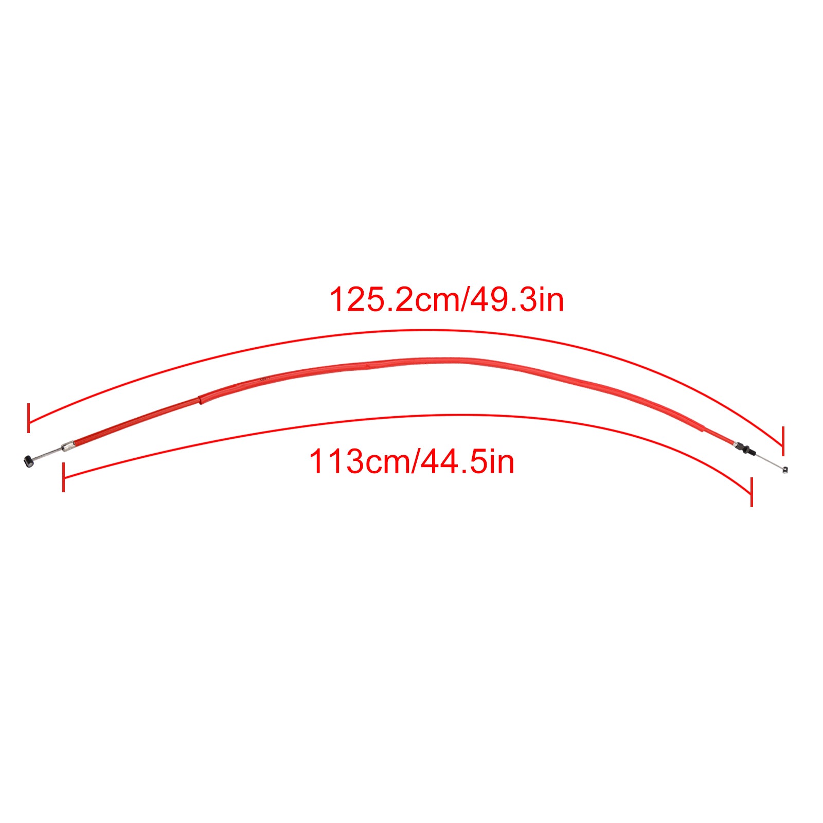 2009-2016 Suzuki GSXR1000 Motorcykelkopplingskabel Red