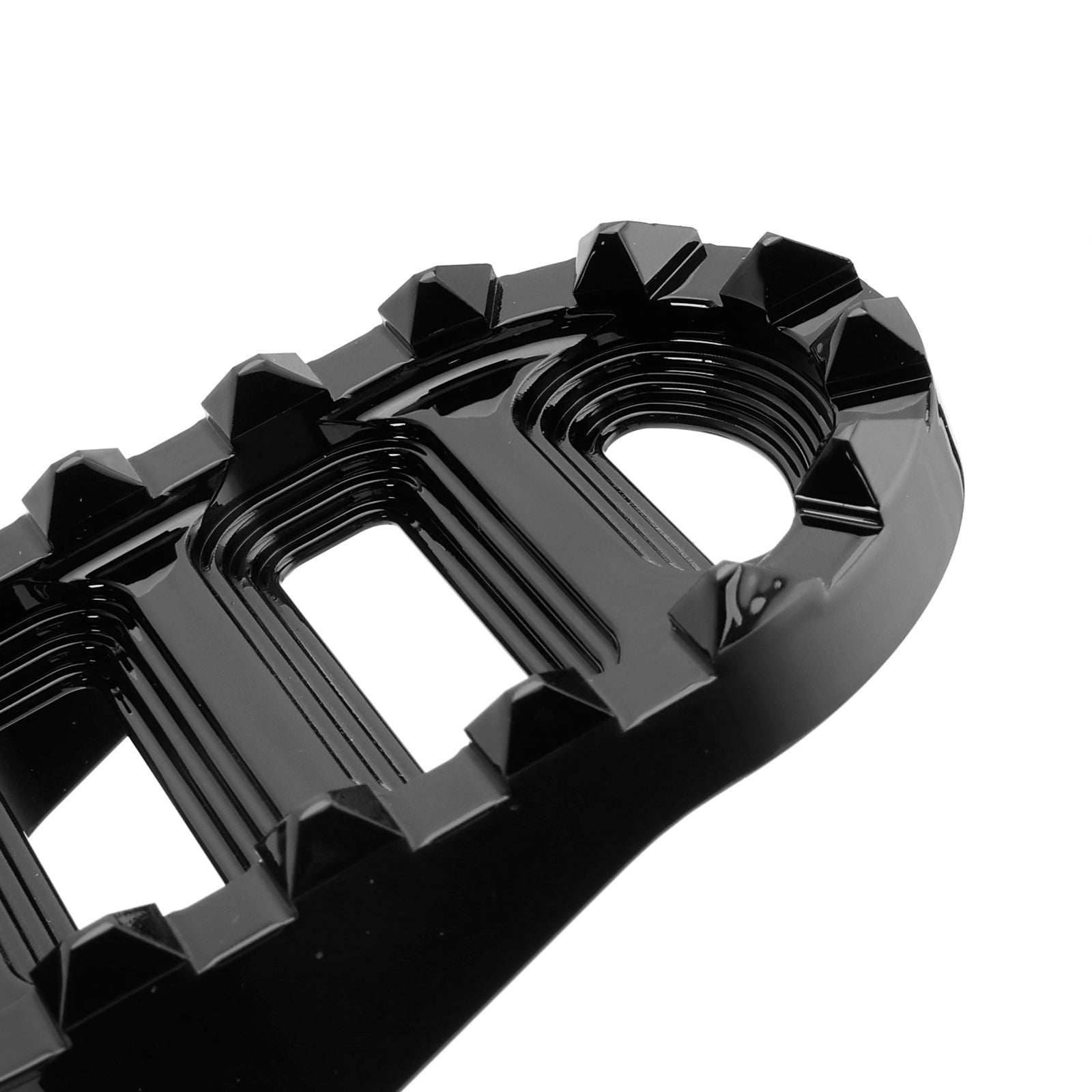 Universele voetsteunen vooraan, voetsteunen geschikt voor motorfietsen met staven van 1,25 inch