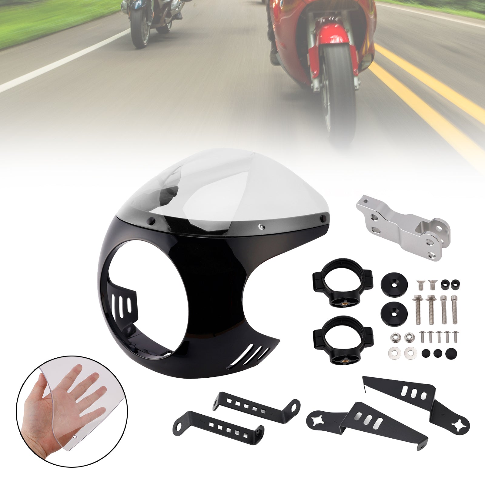 Windshield WindScreen fit for BMW R NINE T 2014-2024