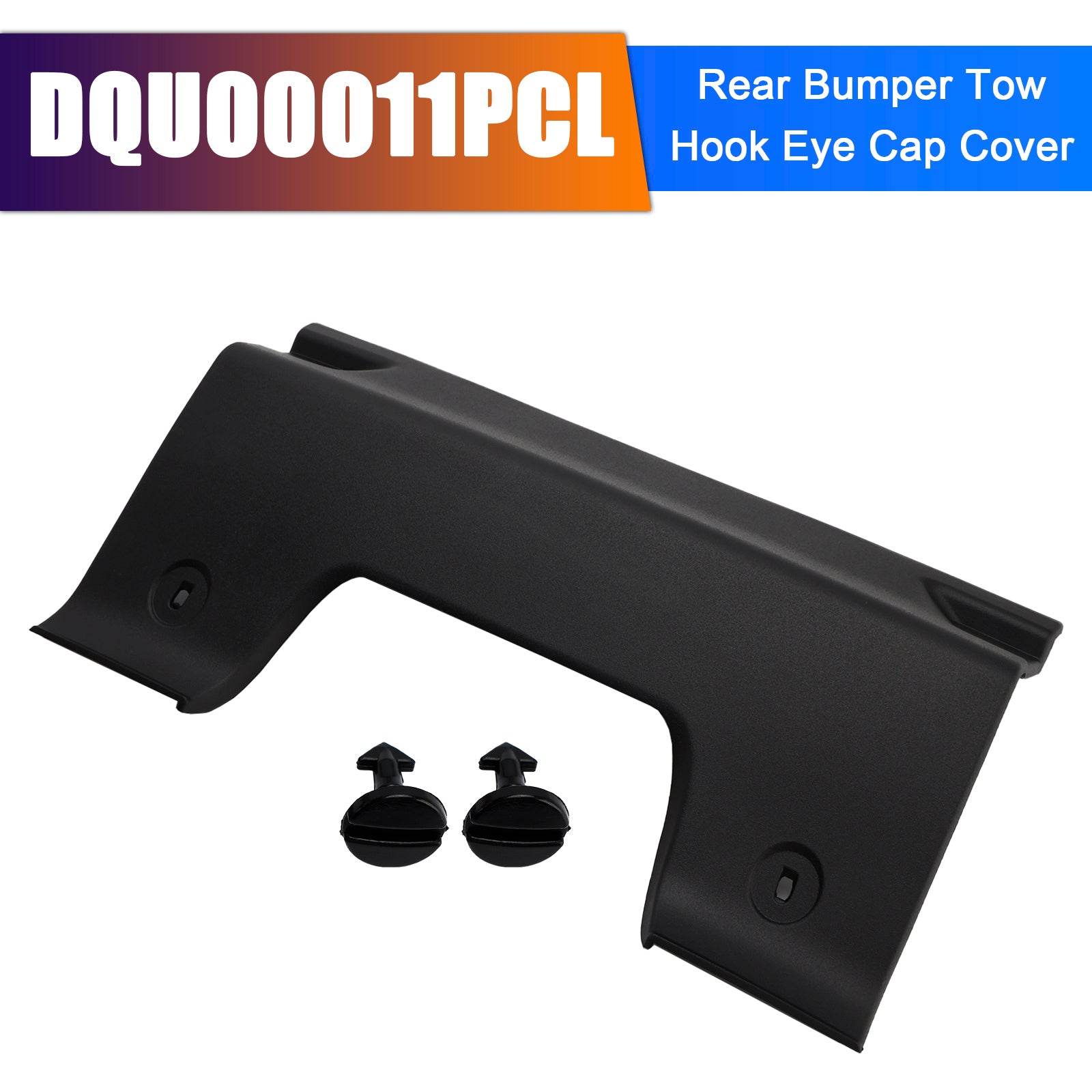 2005-2009 Range Rover Sport Rear Bumper Tow Hook Eye Cap Cover DQU00011PCL