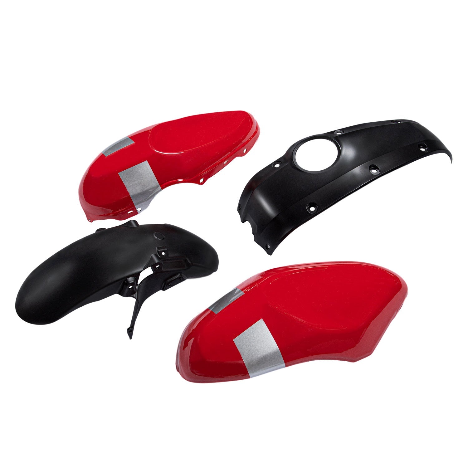 2016-2021 Yamaha XSR900 Injection ABS Kit de carénage de carrosserie en plastique 001 #