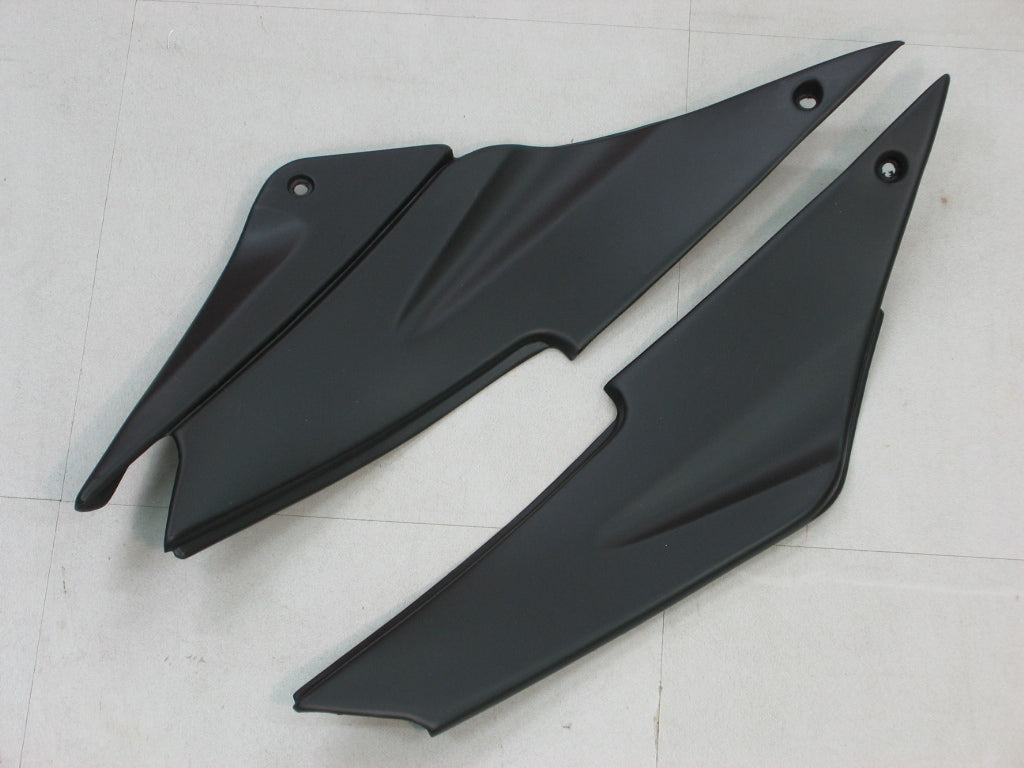 2005-2006 Kawasaki ZX6R 636 Fairings Black White West ZX6R Racing Generic