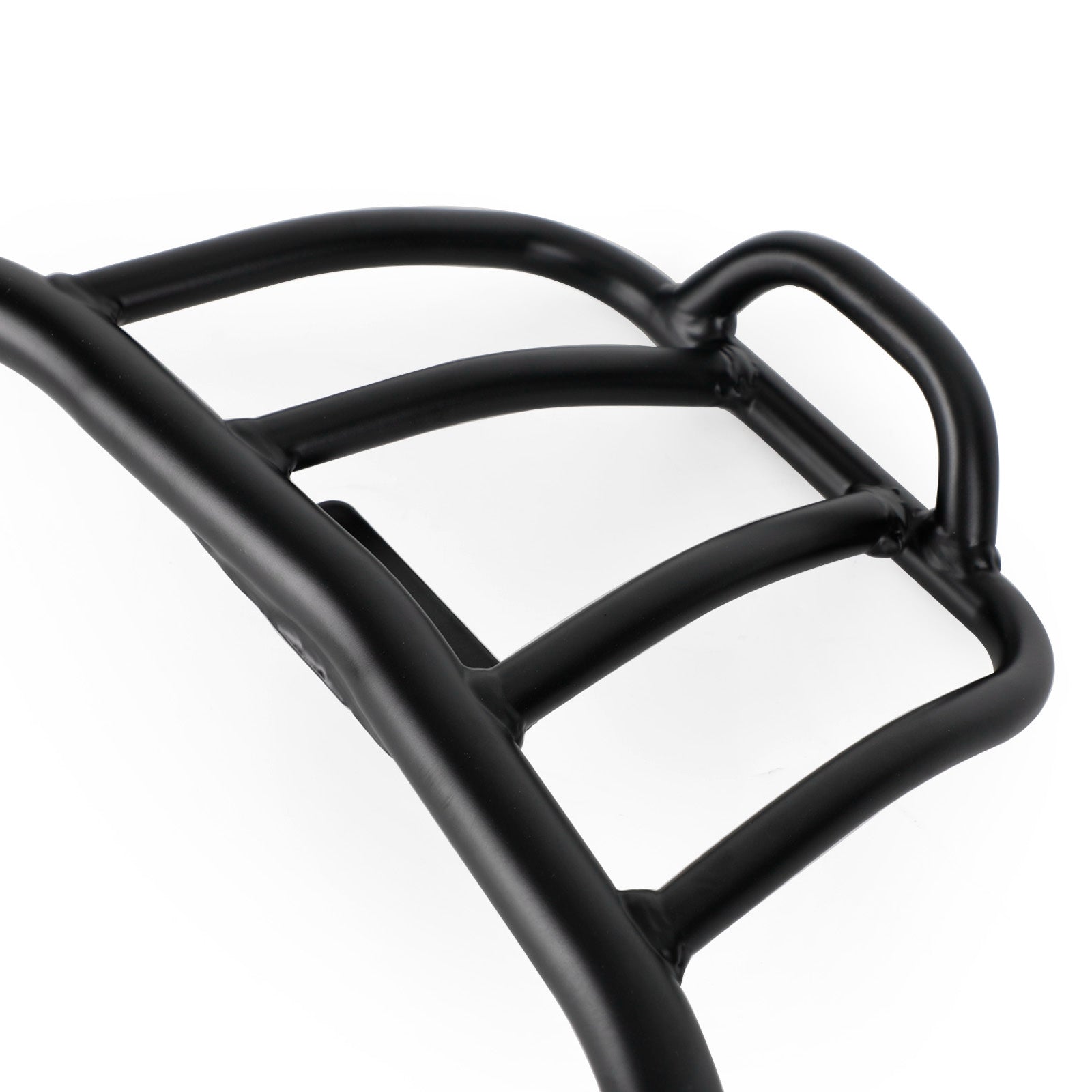 BLACK REAR LUGGAGE CARRY SUPPORT RACK W/ GRAB HANDLE FOR VESPA GTS GTV GTL GT